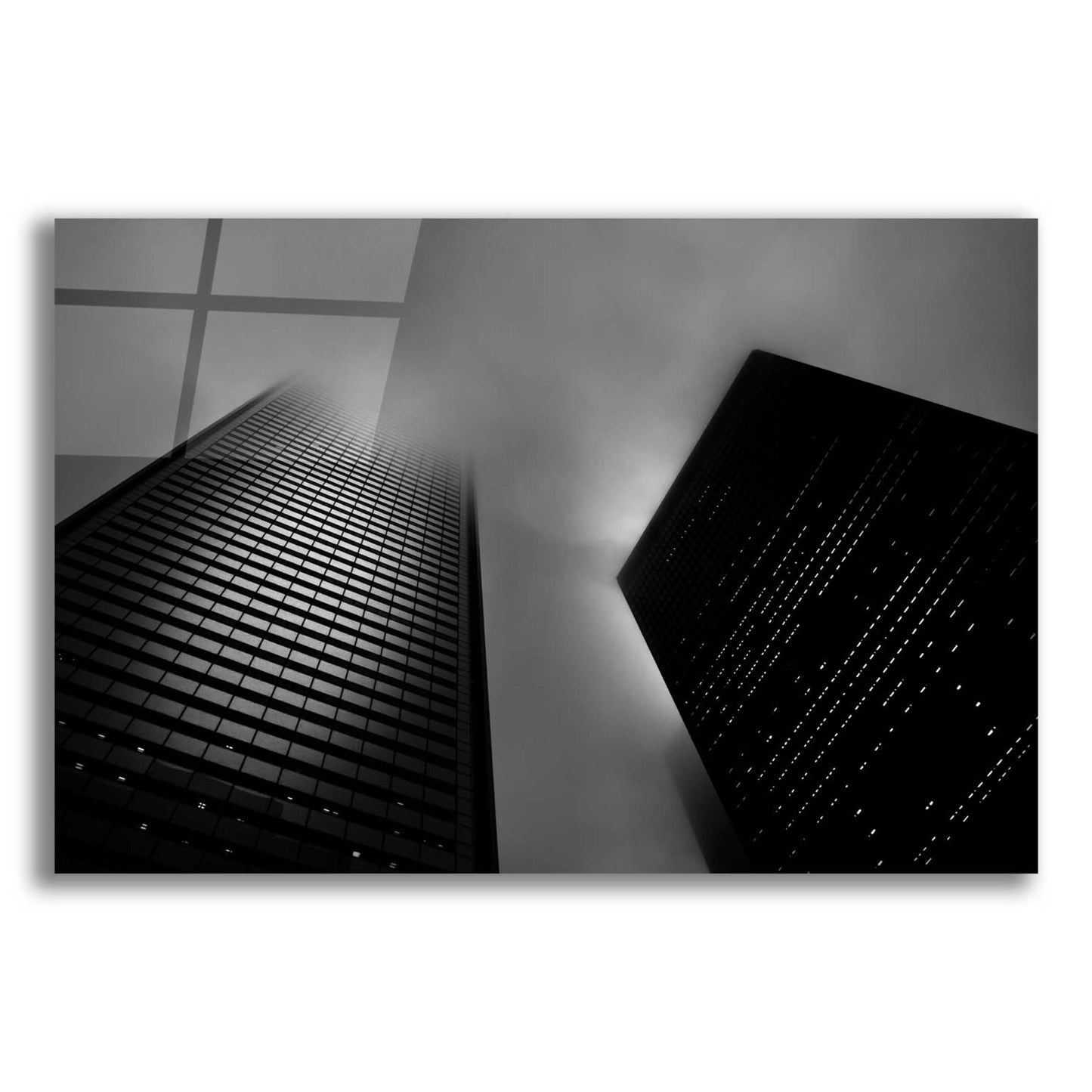 Epic Art 'Downtown Fogfest No 33' by Brian Carson, Acrylic Glass Wall Art,24x16