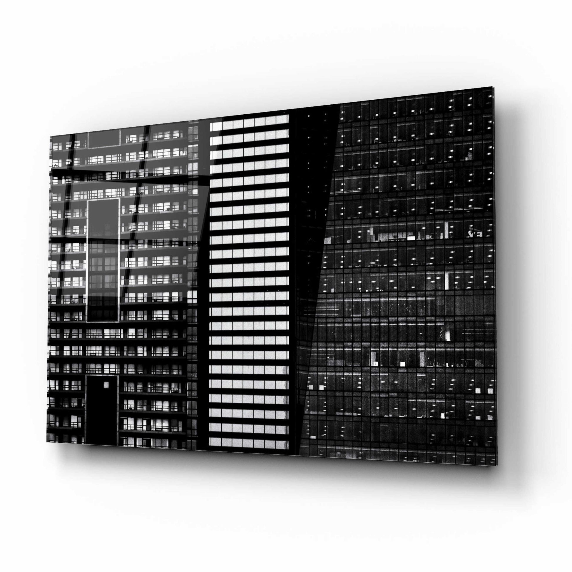 Epic Art 'Geometry No 11' by Brian Carson, Acrylic Glass Wall Art,16x12