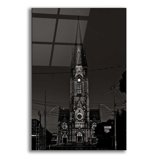 Epic Art 'St. Mary's Church No 1' by Brian Carson, Acrylic Glass Wall Art