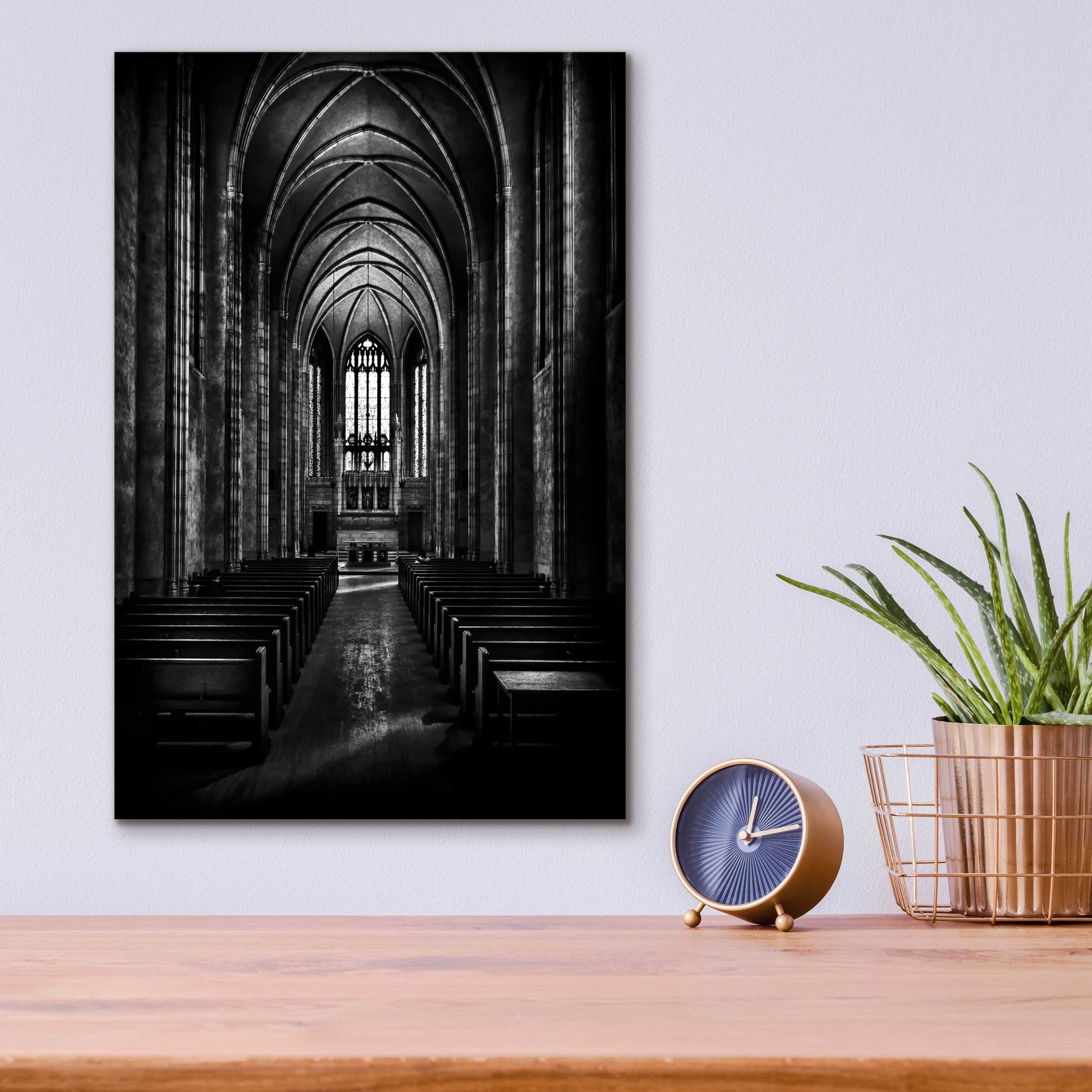 Epic Art 'Trinity College Chapel' by Brian Carson, Acrylic Glass Wall Art,12x16