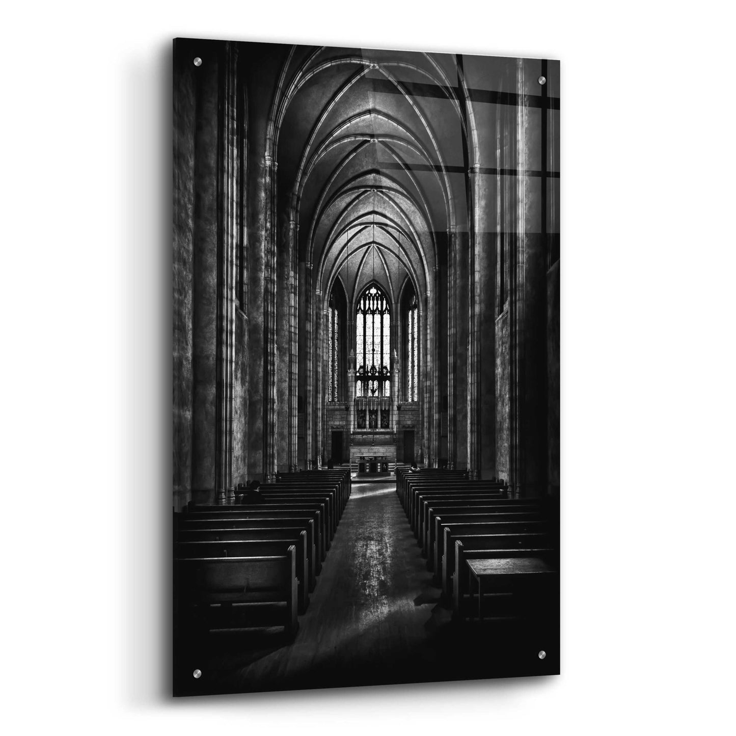 Epic Art 'Trinity College Chapel' by Brian Carson, Acrylic Glass Wall Art,24x36