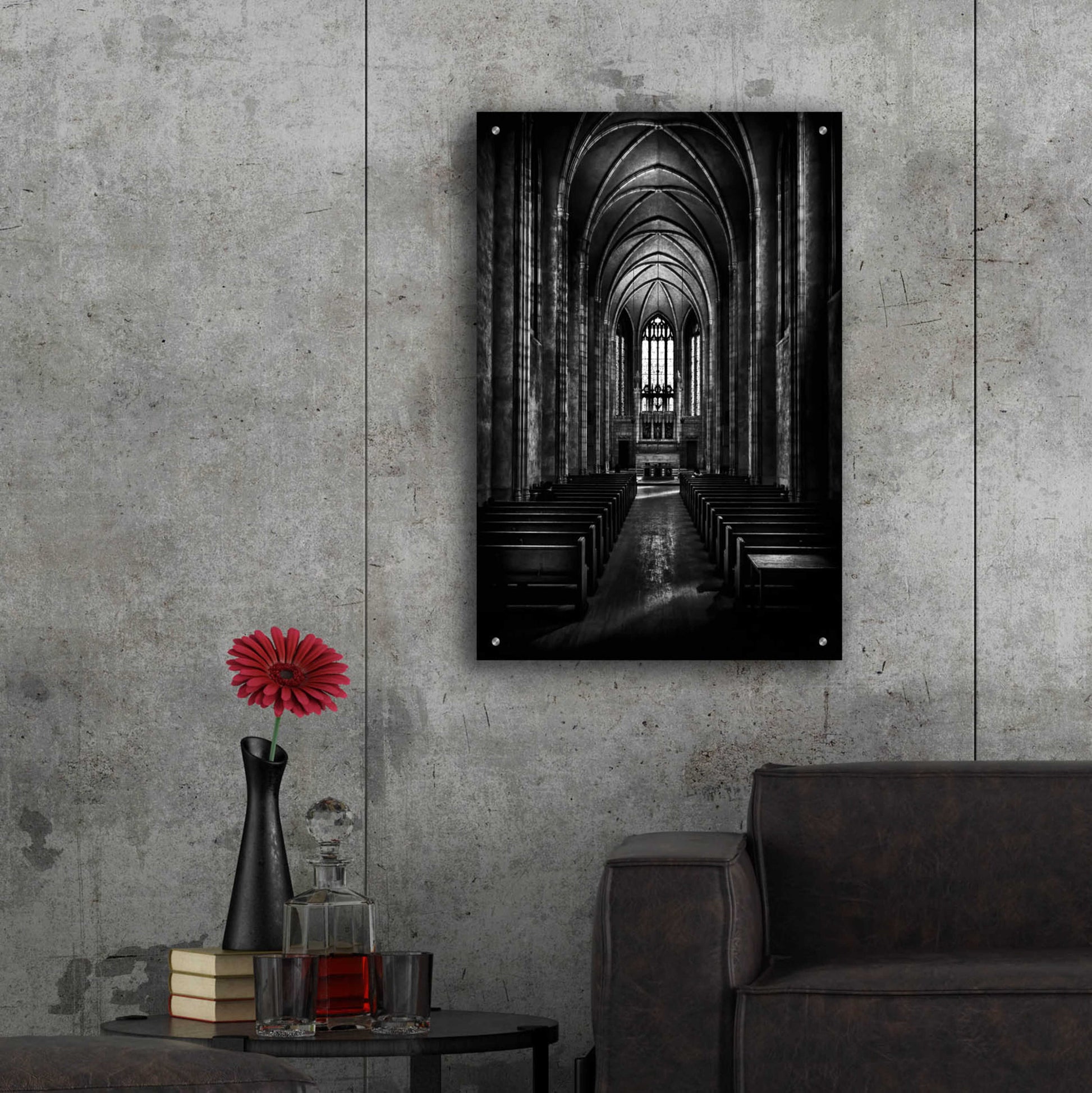 Epic Art 'Trinity College Chapel' by Brian Carson, Acrylic Glass Wall Art,24x36