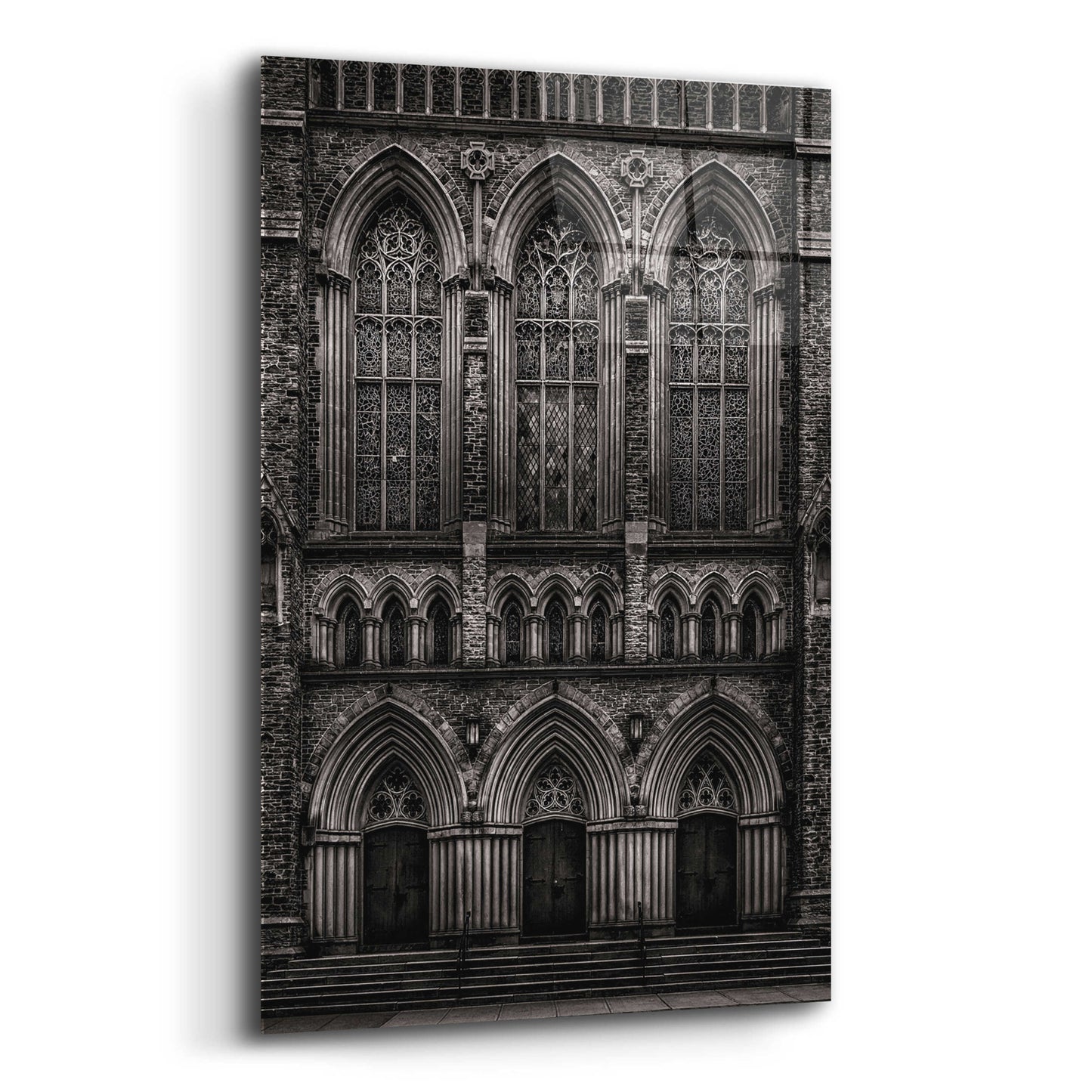 Epic Art 'St Pauls Bloor Street No 2' by Brian Carson, Acrylic Glass Wall Art,12x16