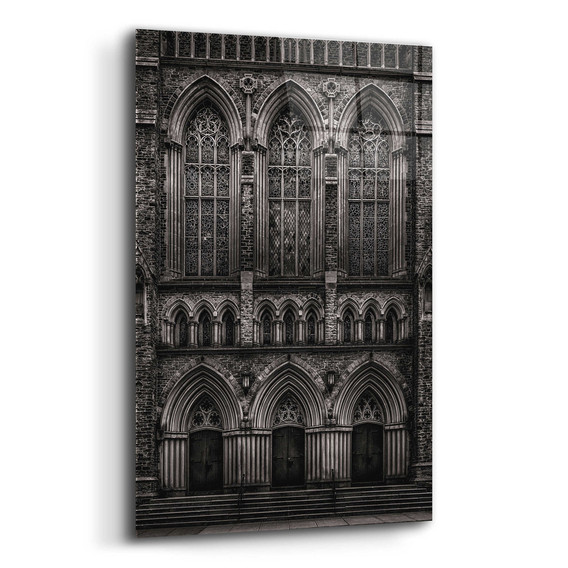 Epic Art 'St Pauls Bloor Street No 2' by Brian Carson, Acrylic Glass Wall Art,12x16