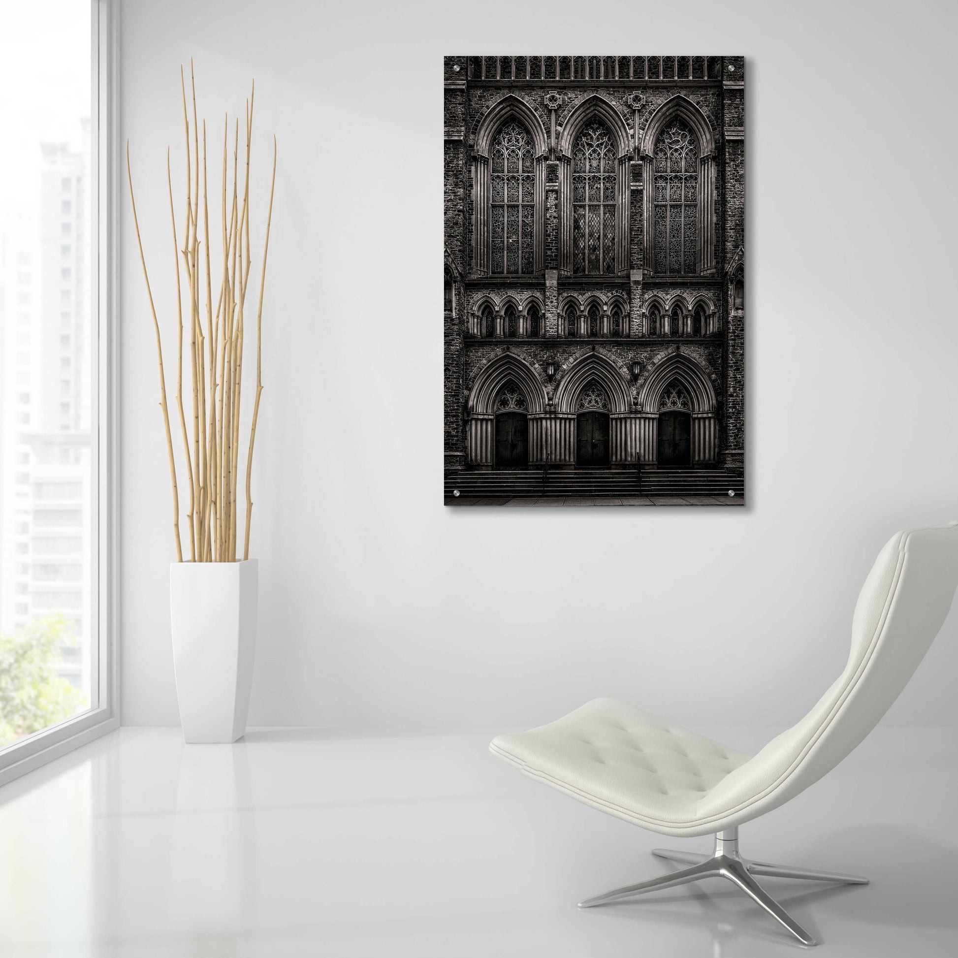 Epic Art 'St Pauls Bloor Street No 2' by Brian Carson, Acrylic Glass Wall Art,24x36