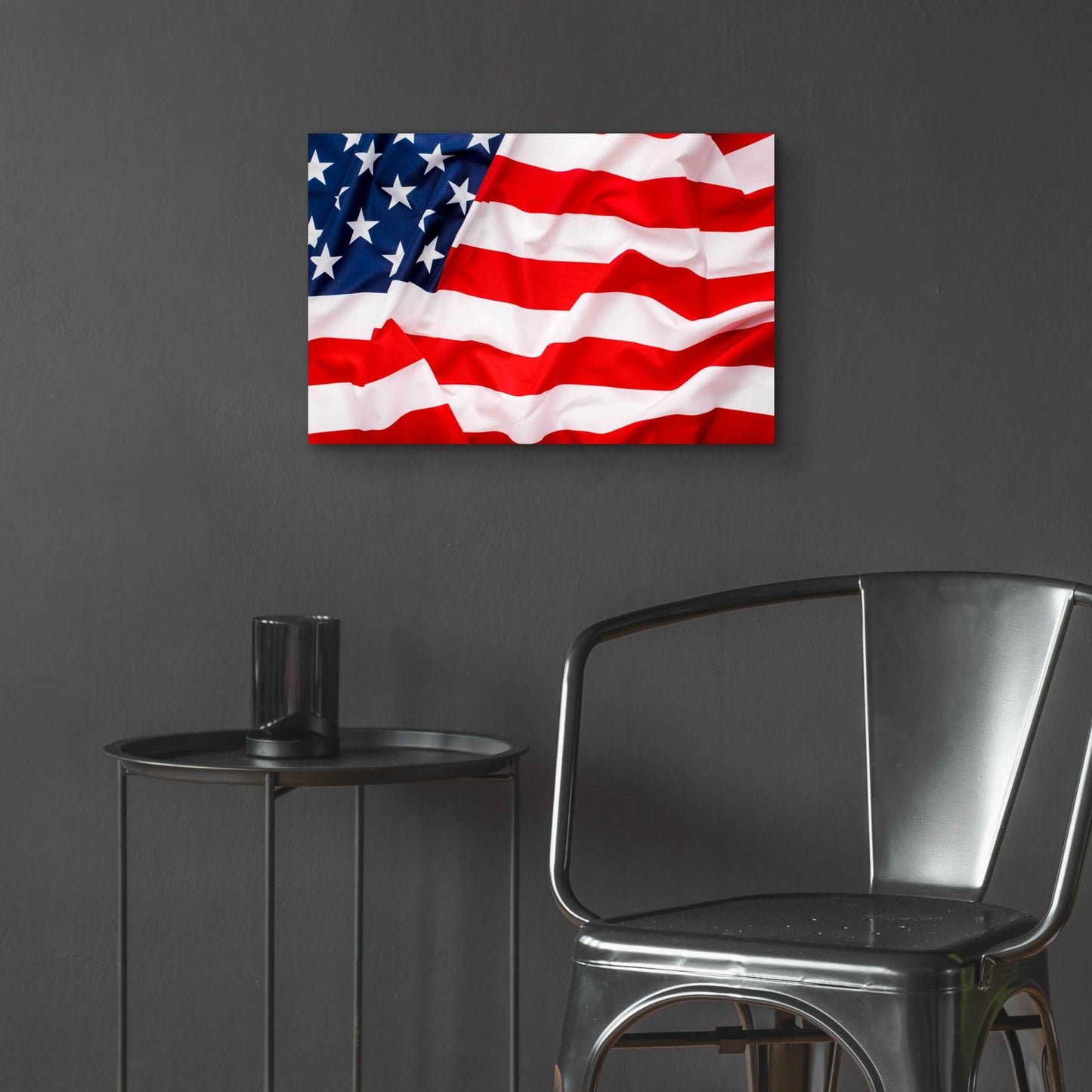 Epic Art 'Flag of the United States of America' by Epic Portfolio, Acrylic Glass Wall Art,24x16