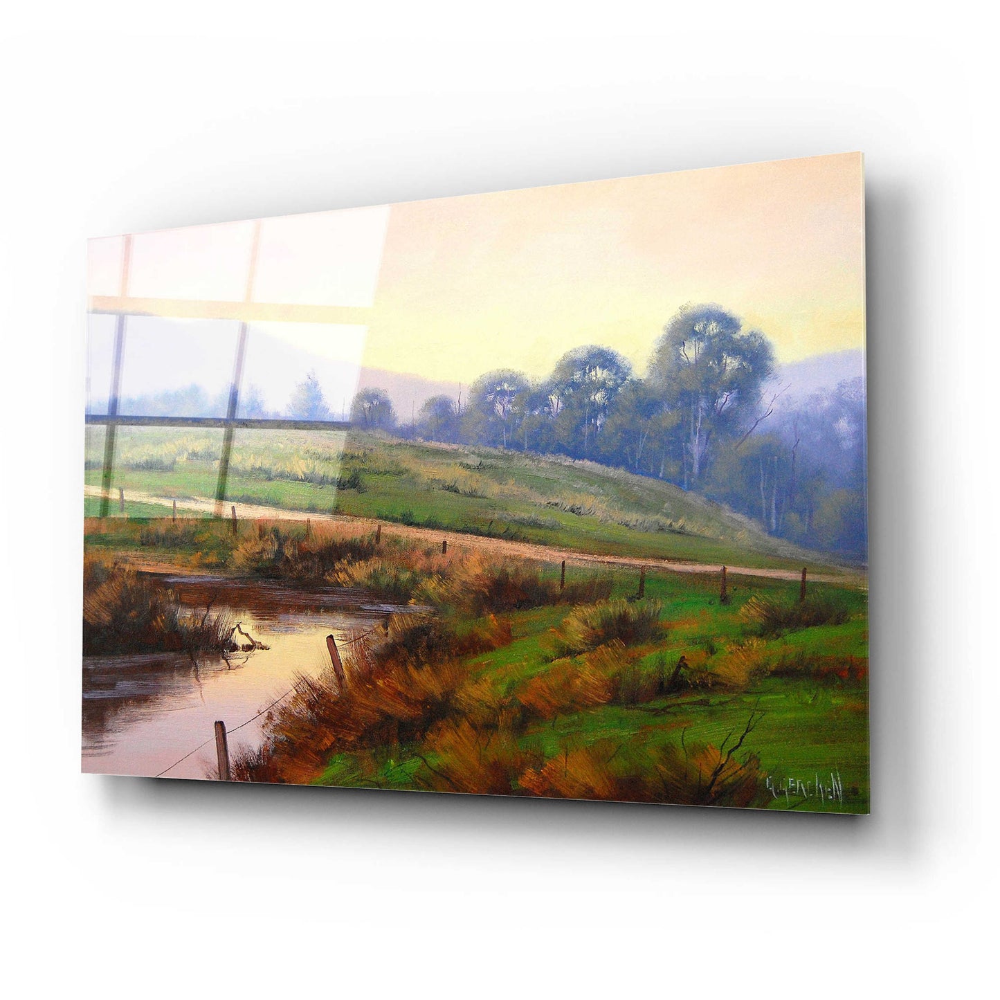 Epic Art 'Afternoon Glow' by Graham Gercken, Acrylic Glass Wall Art,24x16