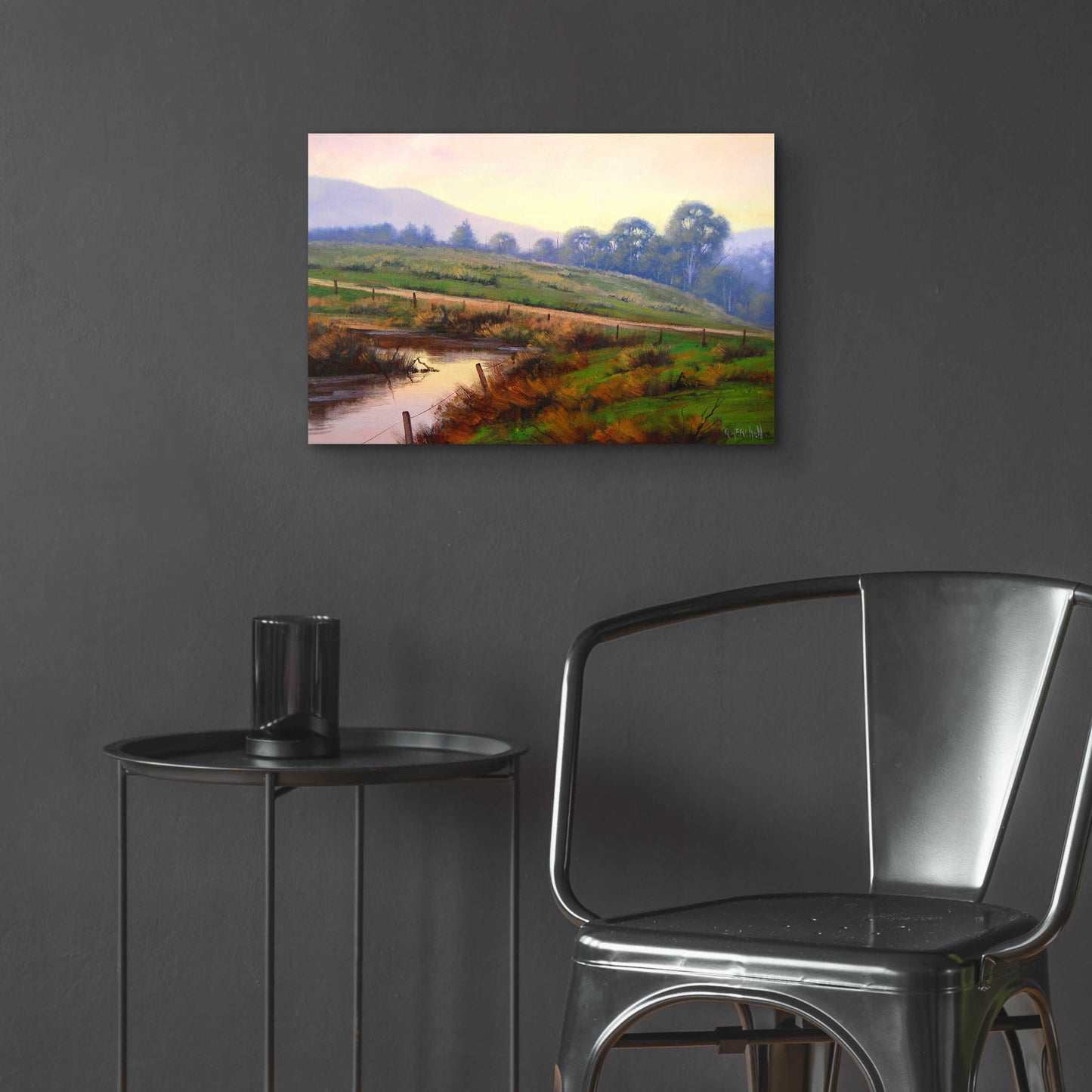 Epic Art 'Afternoon Glow' by Graham Gercken, Acrylic Glass Wall Art,24x16