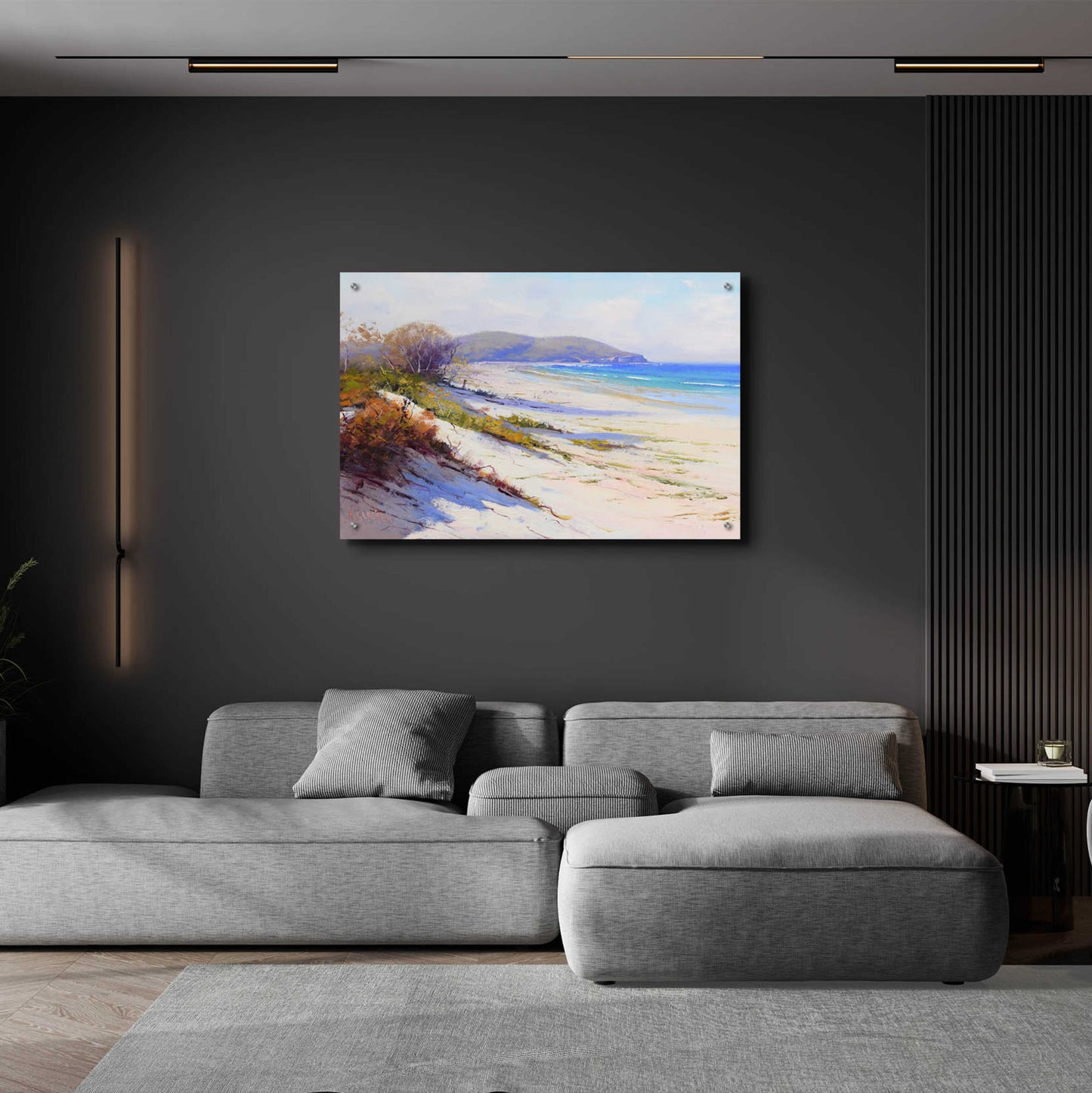 Epic Art 'Port Stephans Beach Sands' by Graham Gercken, Acrylic Glass Wall Art,36x24