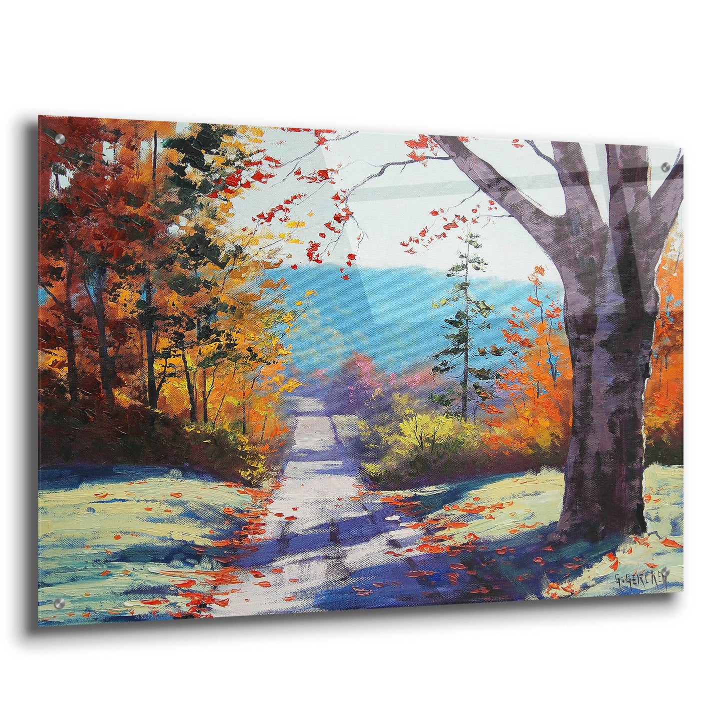 Epic Art 'Autumn Delight' by Graham Gercken, Acrylic Glass Wall Art,36x24