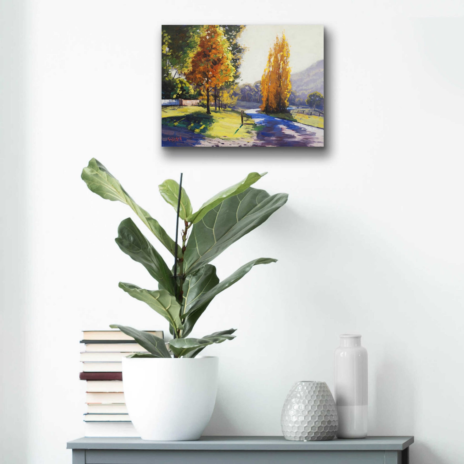 Epic Art 'Autumn Light' by Graham Gercken, Acrylic Glass Wall Art,16x12