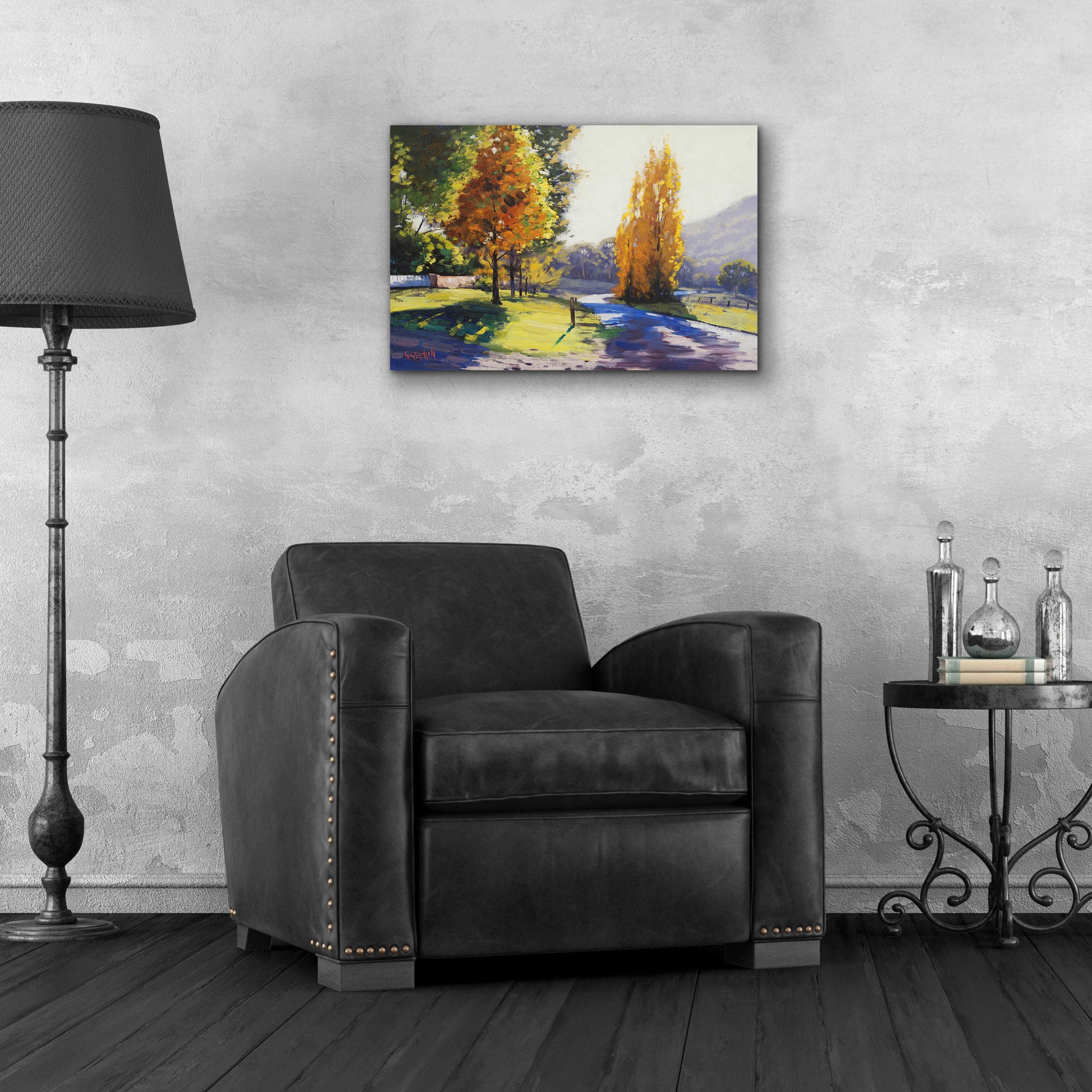 Epic Art 'Autumn Light' by Graham Gercken, Acrylic Glass Wall Art,24x16