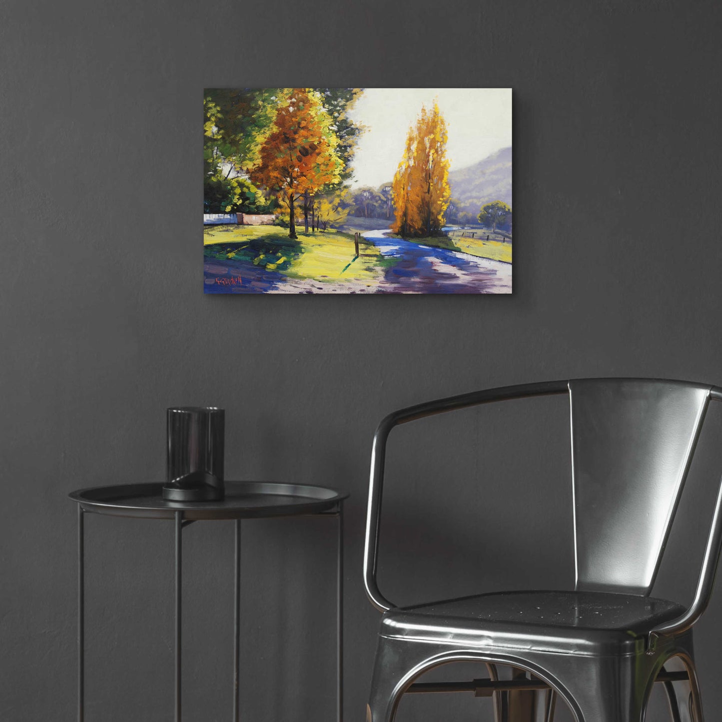 Epic Art 'Autumn Light' by Graham Gercken, Acrylic Glass Wall Art,24x16