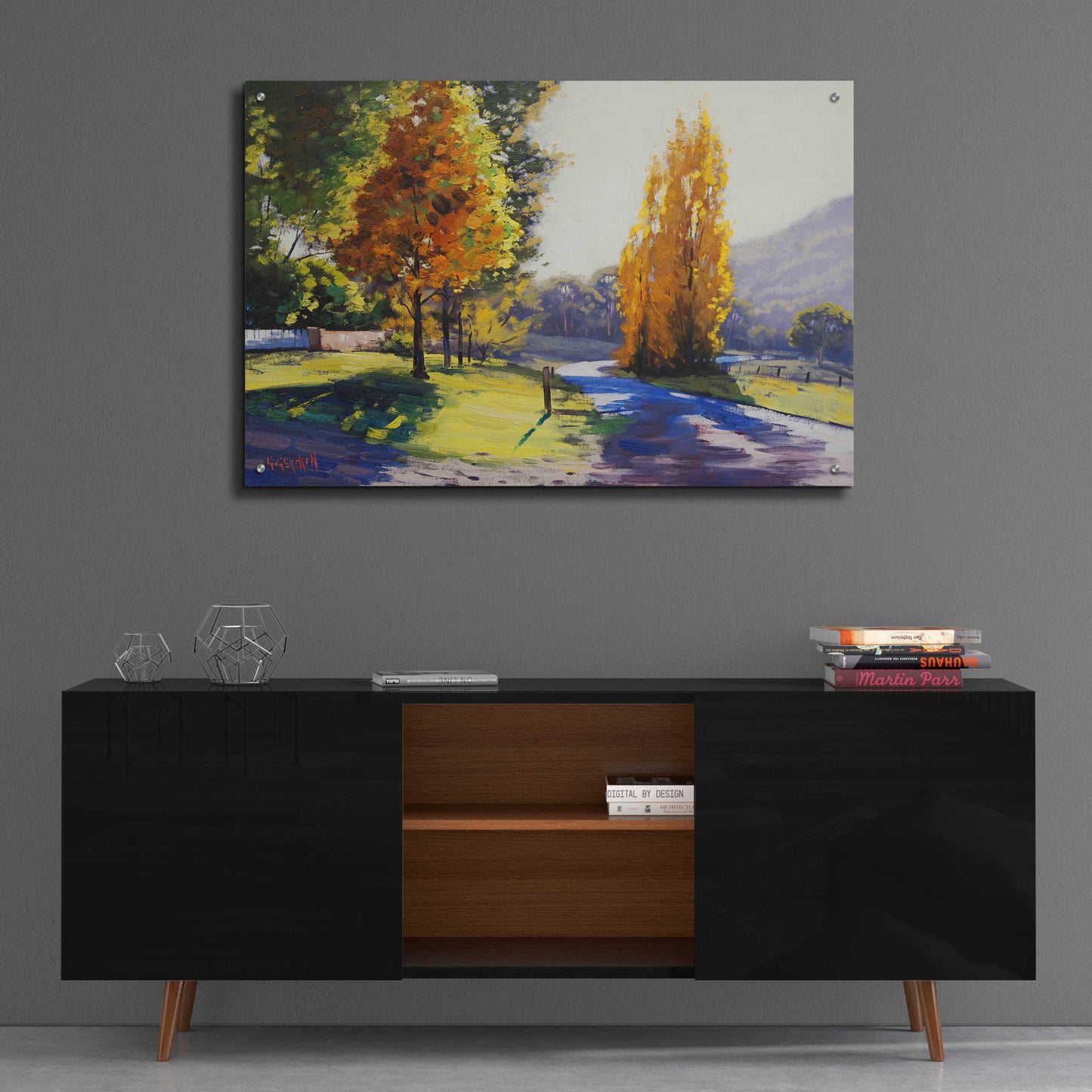 Epic Art 'Autumn Light' by Graham Gercken, Acrylic Glass Wall Art,36x24