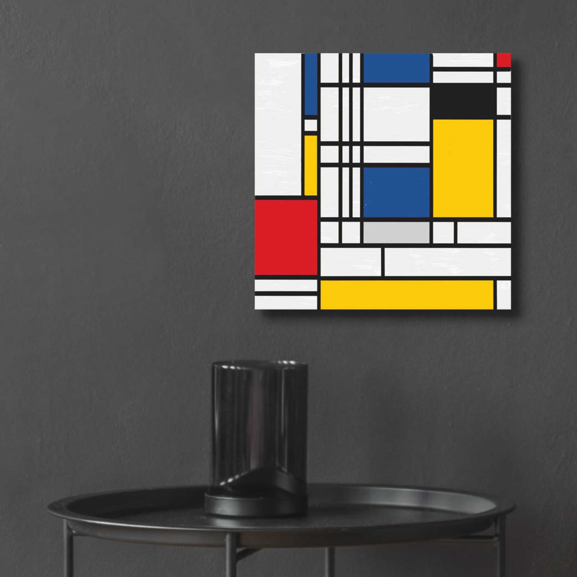 Epic Art 'Mondrian NFT2' by Epic Portfolio, Acrylic Glass Wall Art,12x12