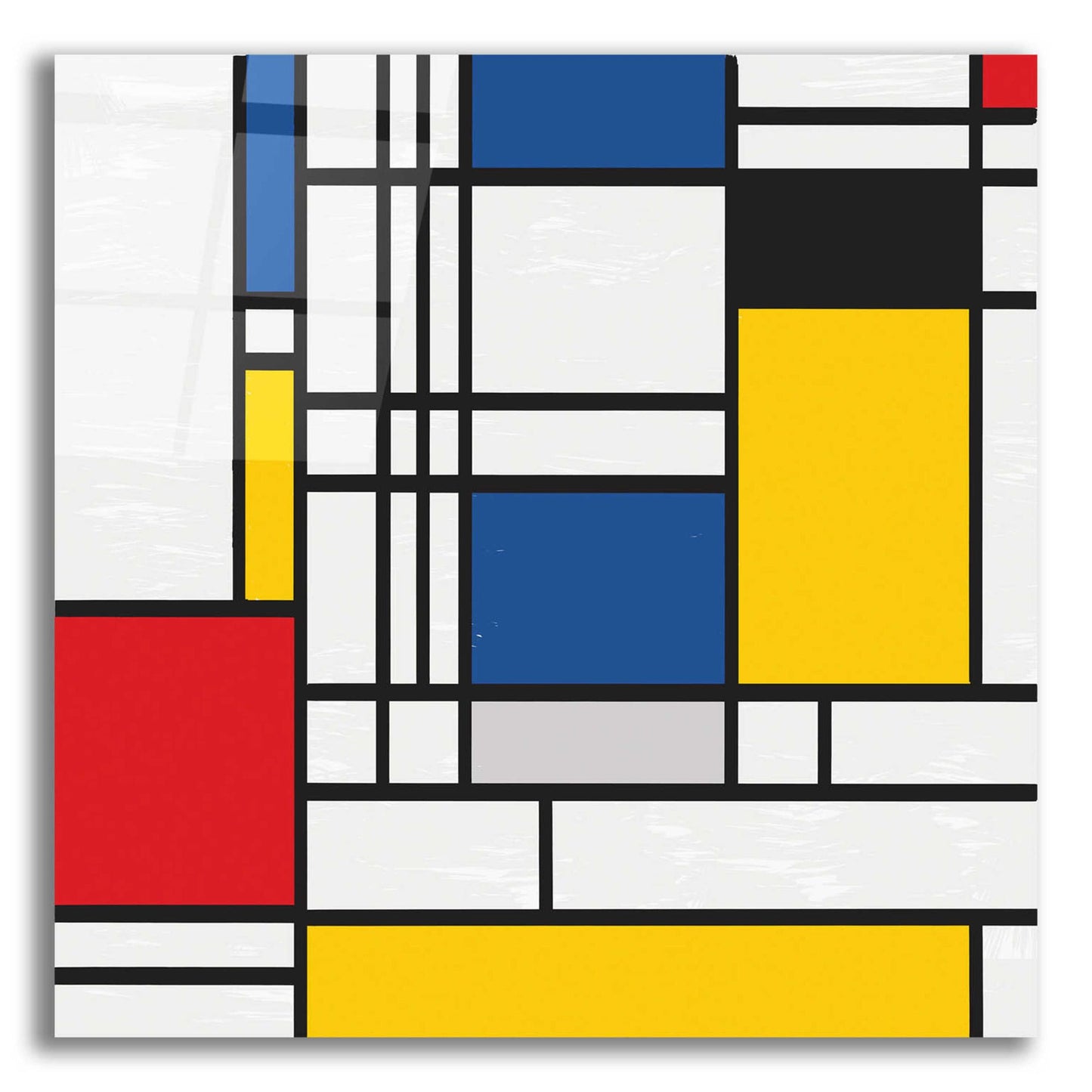 Epic Art 'Mondrian NFT2' by Epic Portfolio, Acrylic Glass Wall Art,12x12