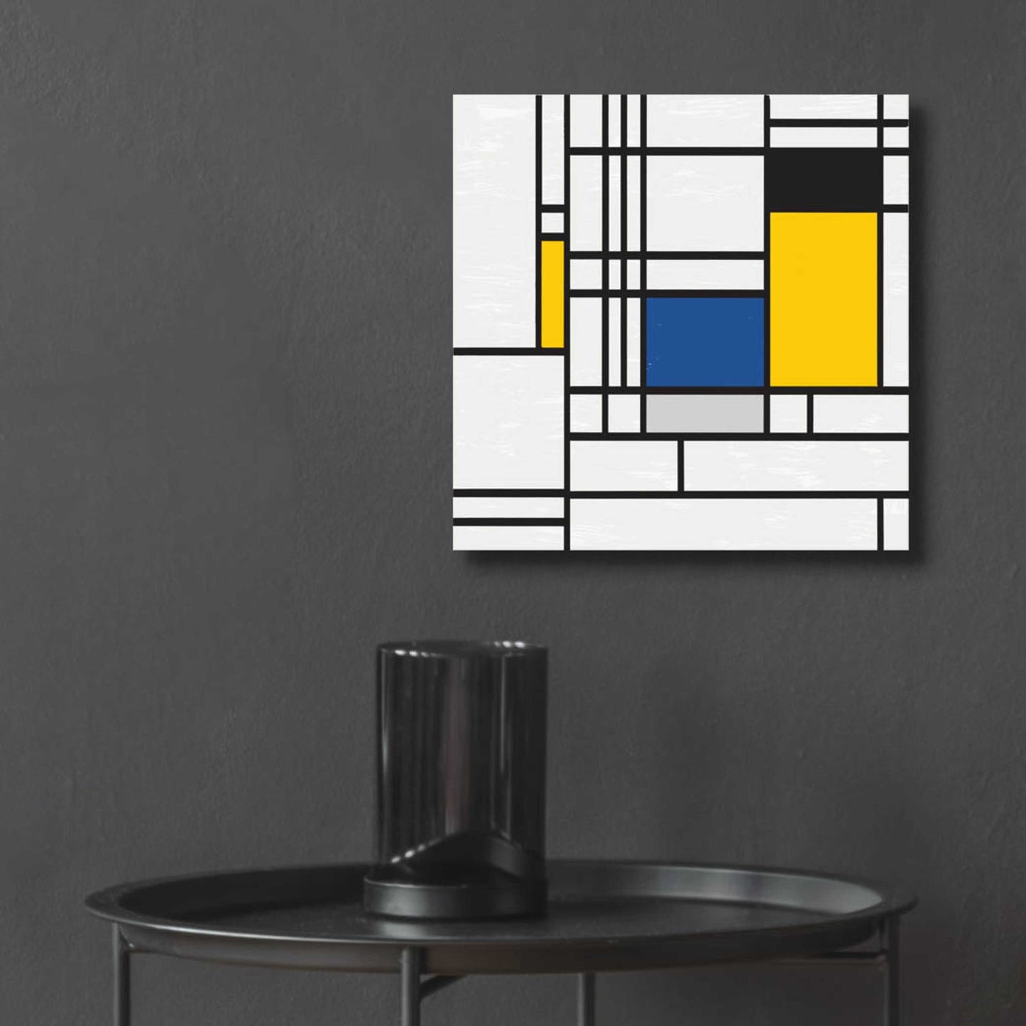 Epic Art 'Mondrian NFT3' by Epic Portfolio, Acrylic Glass Wall Art,12x12