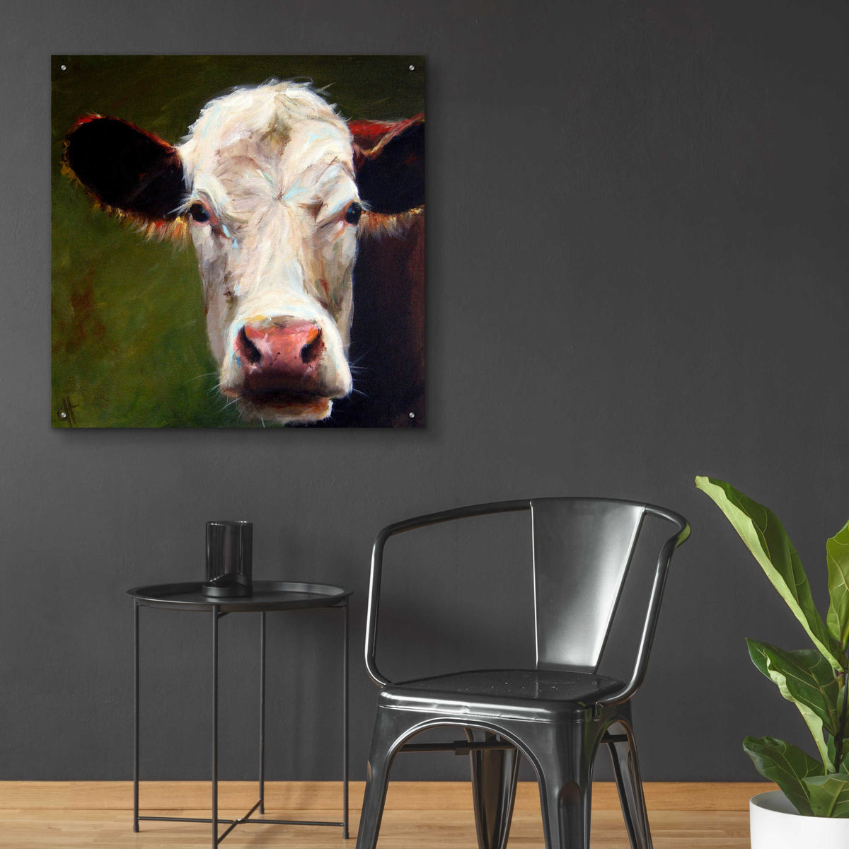 Epic Art 'Frances' by Cari J Humphry, Acrylic Glass Wall Art,36x36