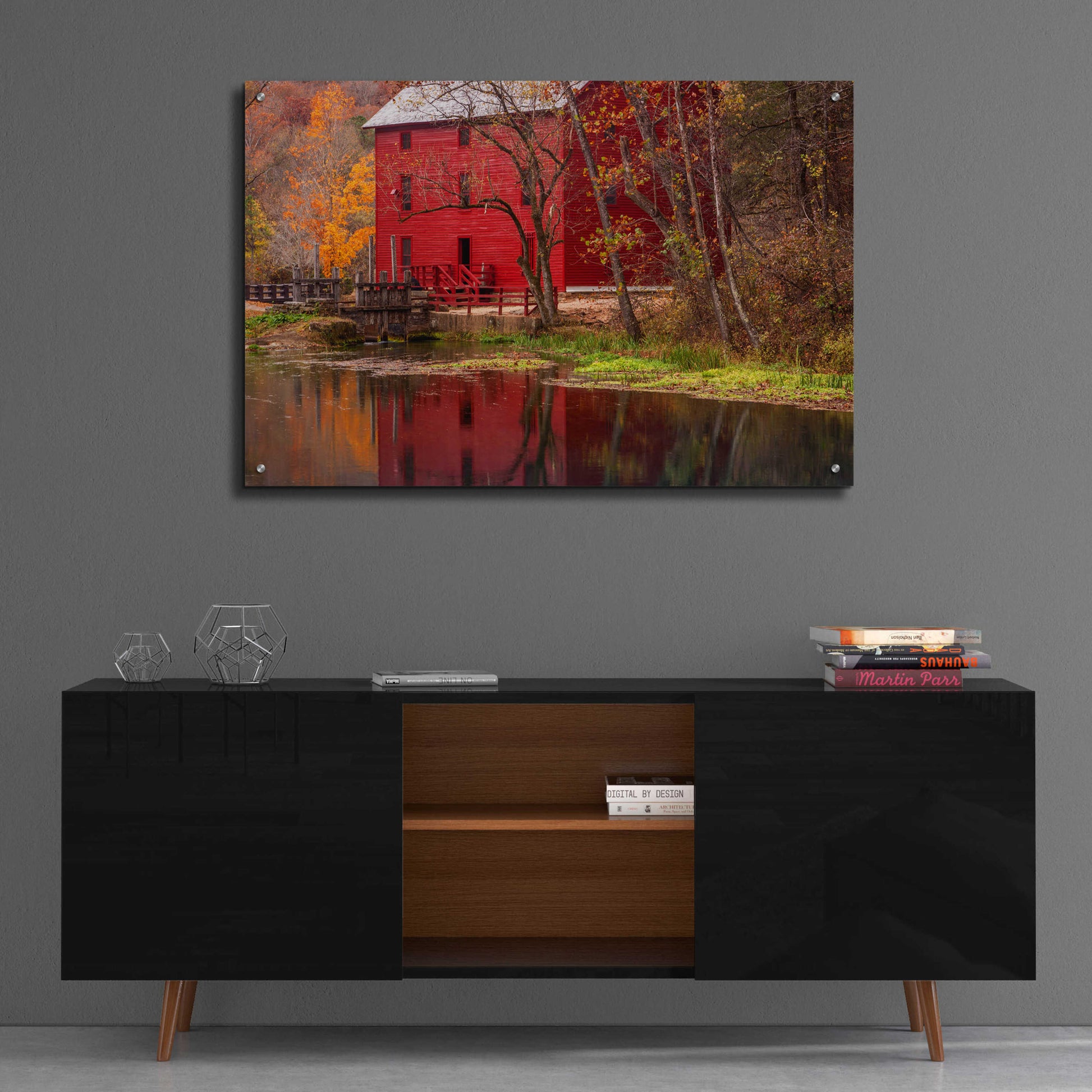 Epic Art 'Alley Springs Mill' by David Hammond, Acrylic Glass Wall Art,36x24