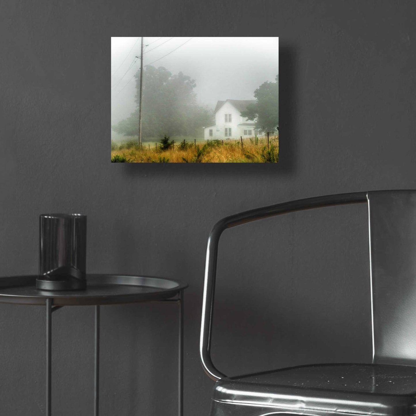 Epic Art 'Fog House' by David Hammond, Acrylic Glass Wall Art,16x12