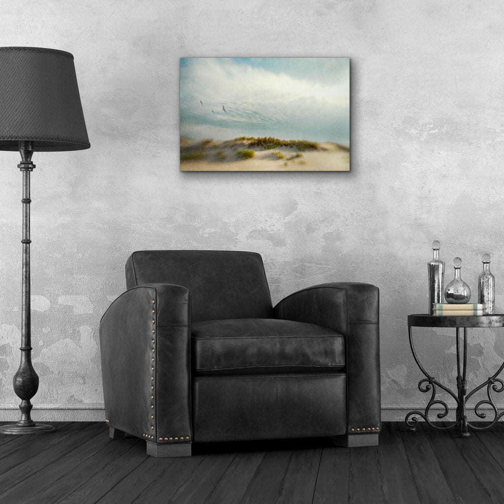 Epic Art 'Dunes 1' by Dawn D Hanna, Acrylic Glass Wall Art,24x16