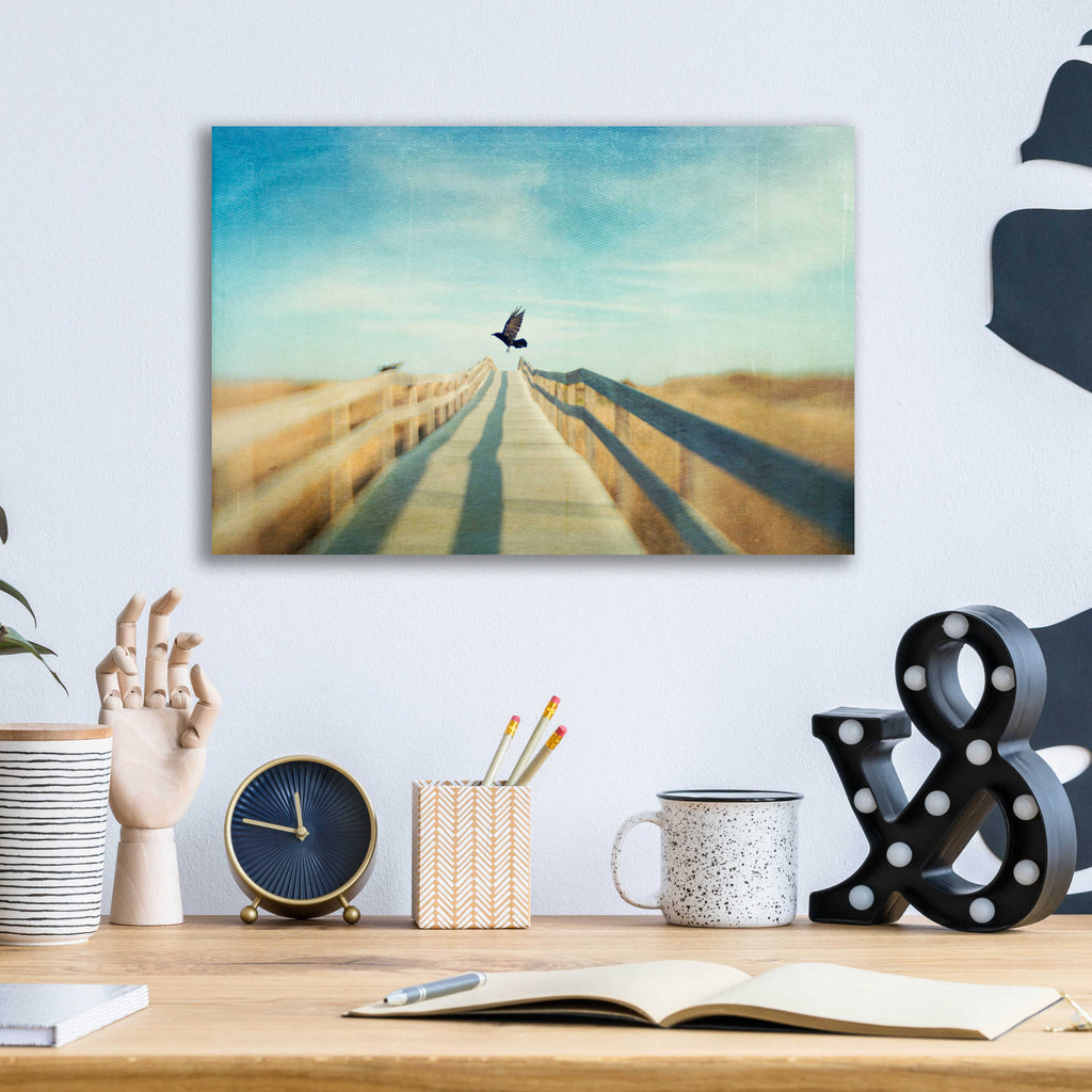 Epic Art 'Fly' by Dawn D Hanna, Acrylic Glass Wall Art,16x12