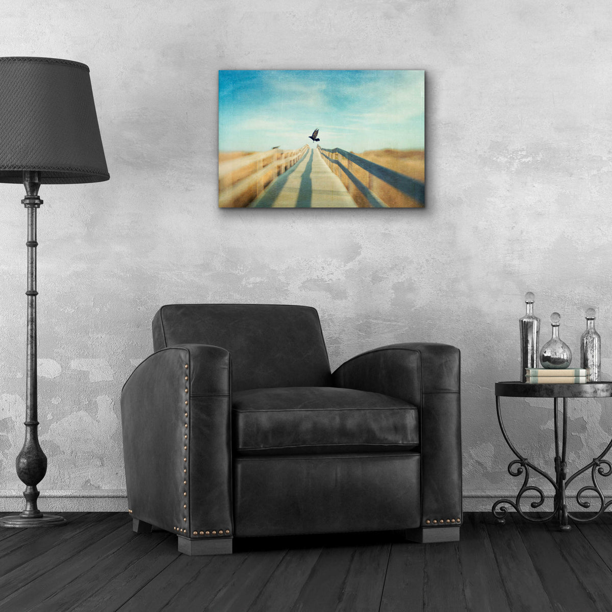 Epic Art 'Fly' by Dawn D Hanna, Acrylic Glass Wall Art,24x16