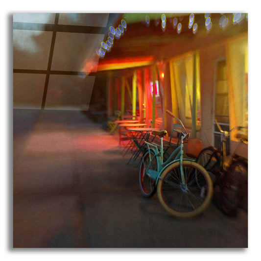 Epic Art 'Jennifer’s Bike' by Dawn D Hanna, Acrylic Glass Wall Art