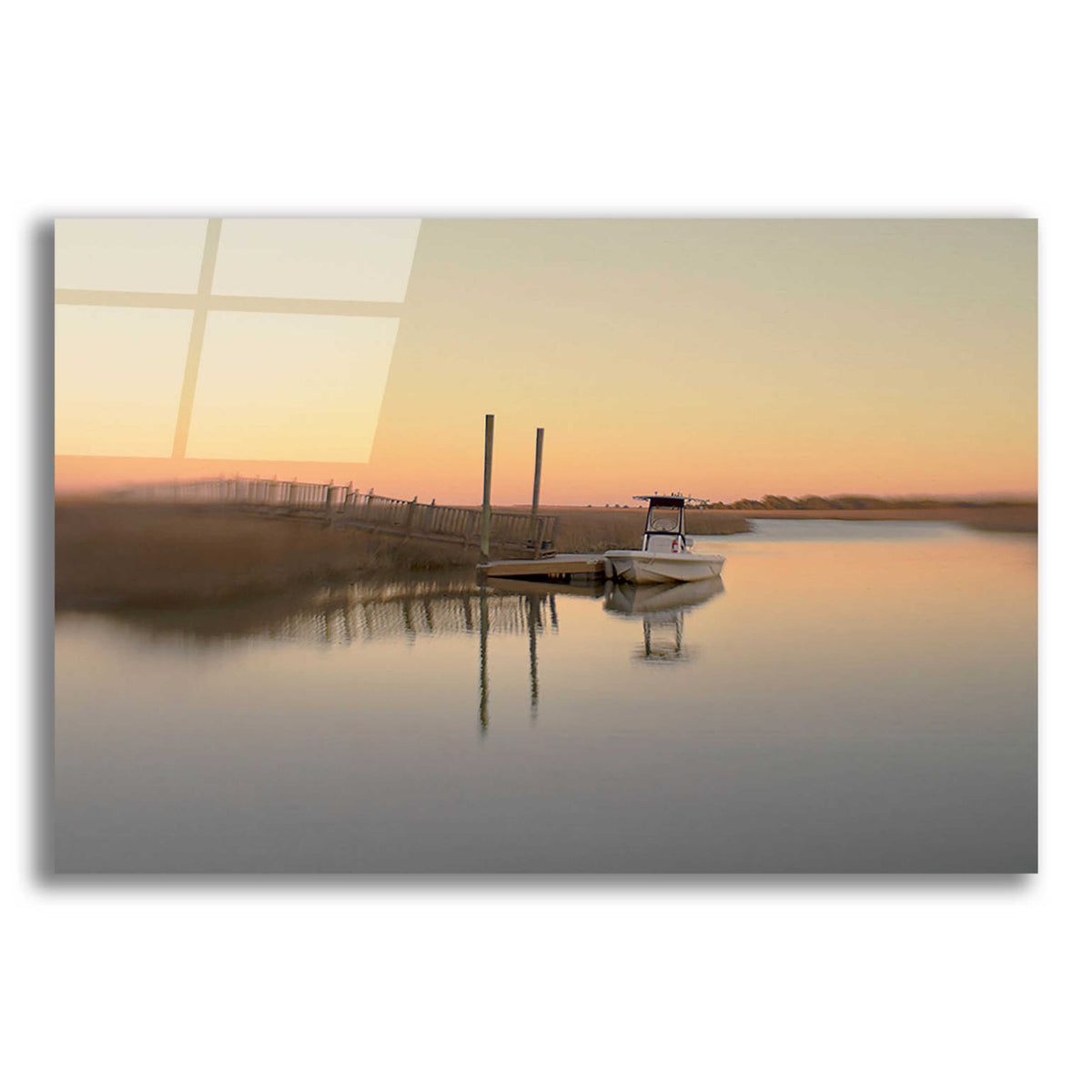 Epic Art 'Murrells Inlet' by Dawn D Hanna, Acrylic Glass Wall Art