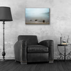 Epic Art 'Three Rocks' by Dawn D Hanna, Acrylic Glass Wall Art,24x16