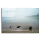 Epic Art 'Three Rocks' by Dawn D Hanna, Acrylic Glass Wall Art