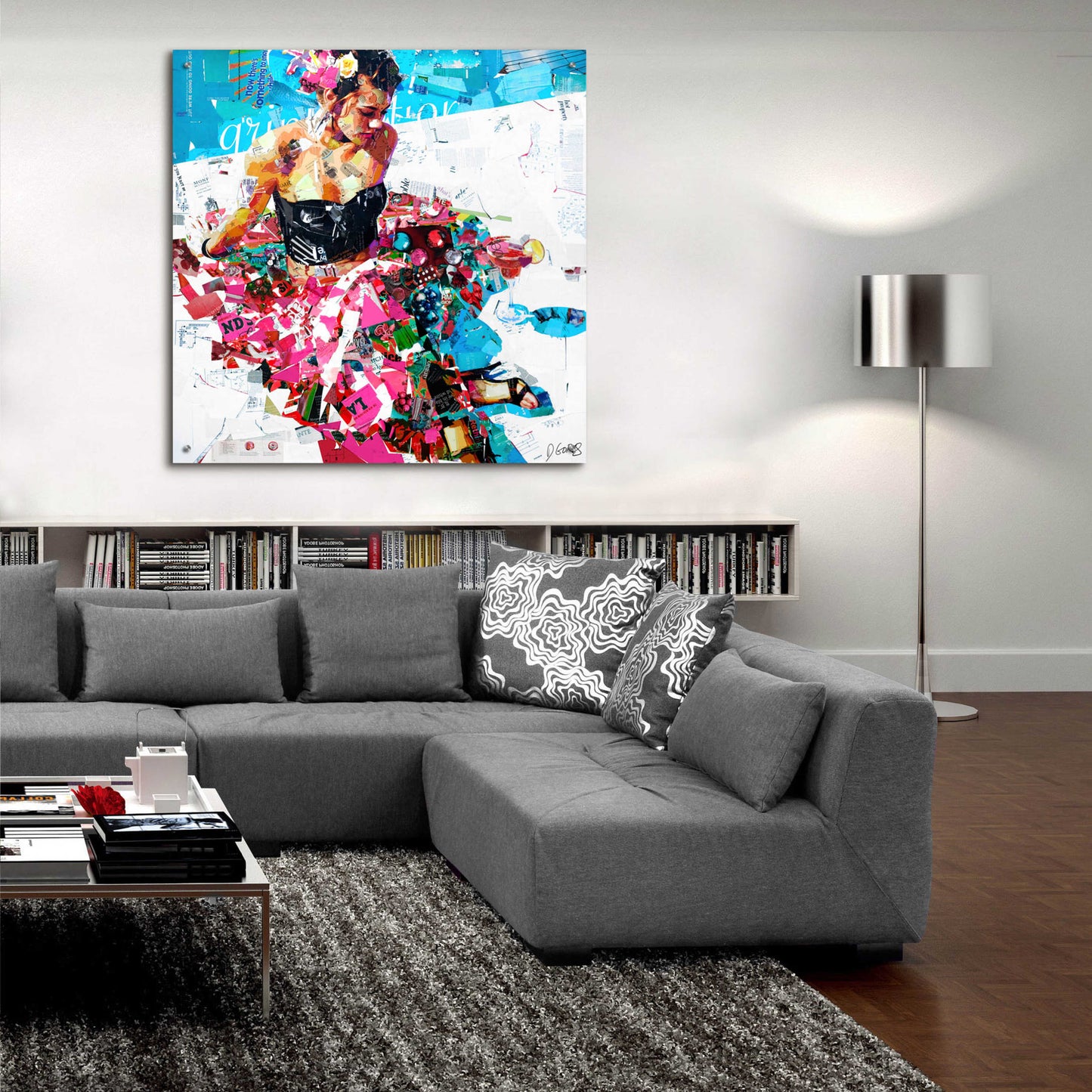 Epic Art 'All Summer Long' by Derek Gores, Acrylic Glass Wall Art,36x36