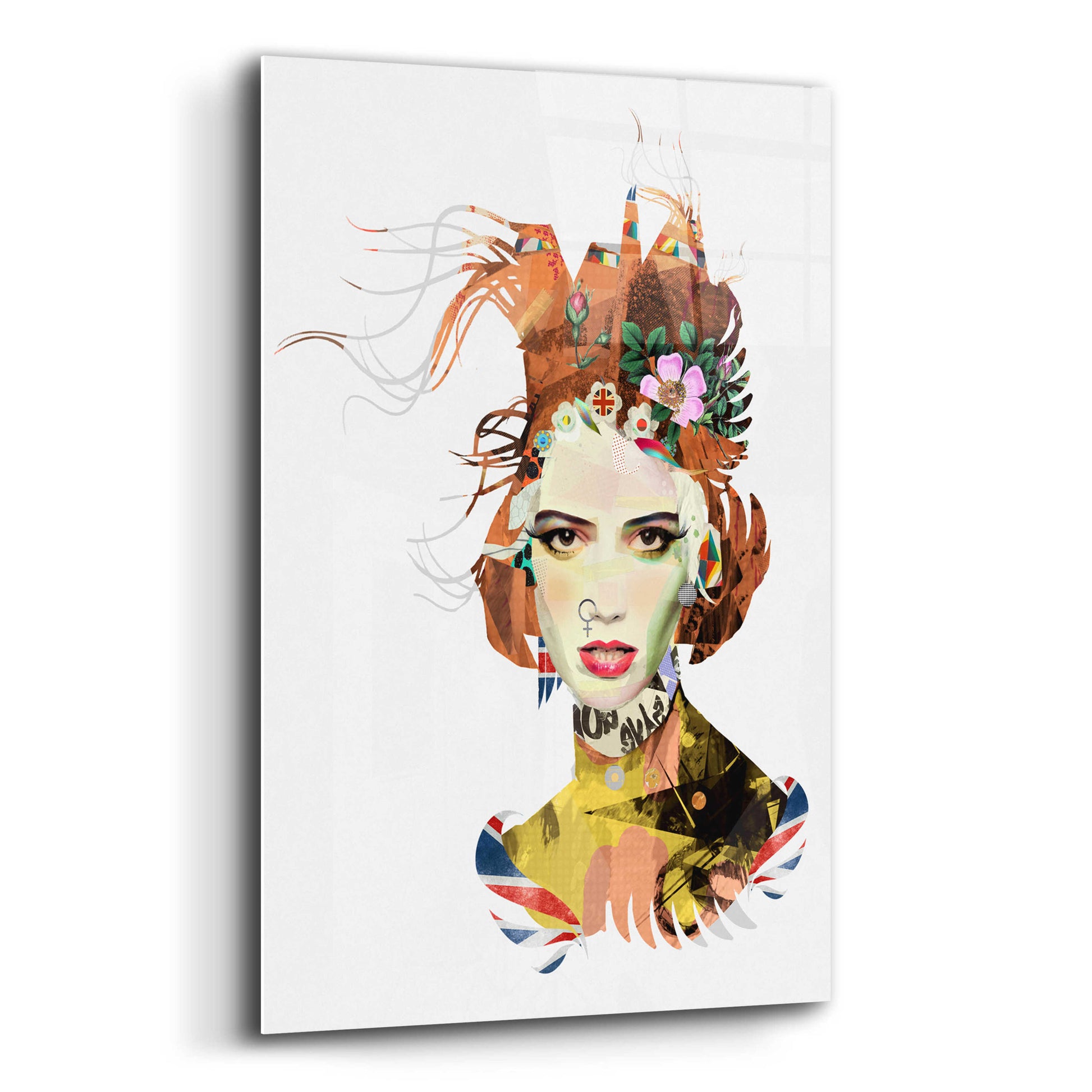 Epic Art 'The Queen' by Giulio Lurissevich, Acrylic Glass Wall Art,12x16