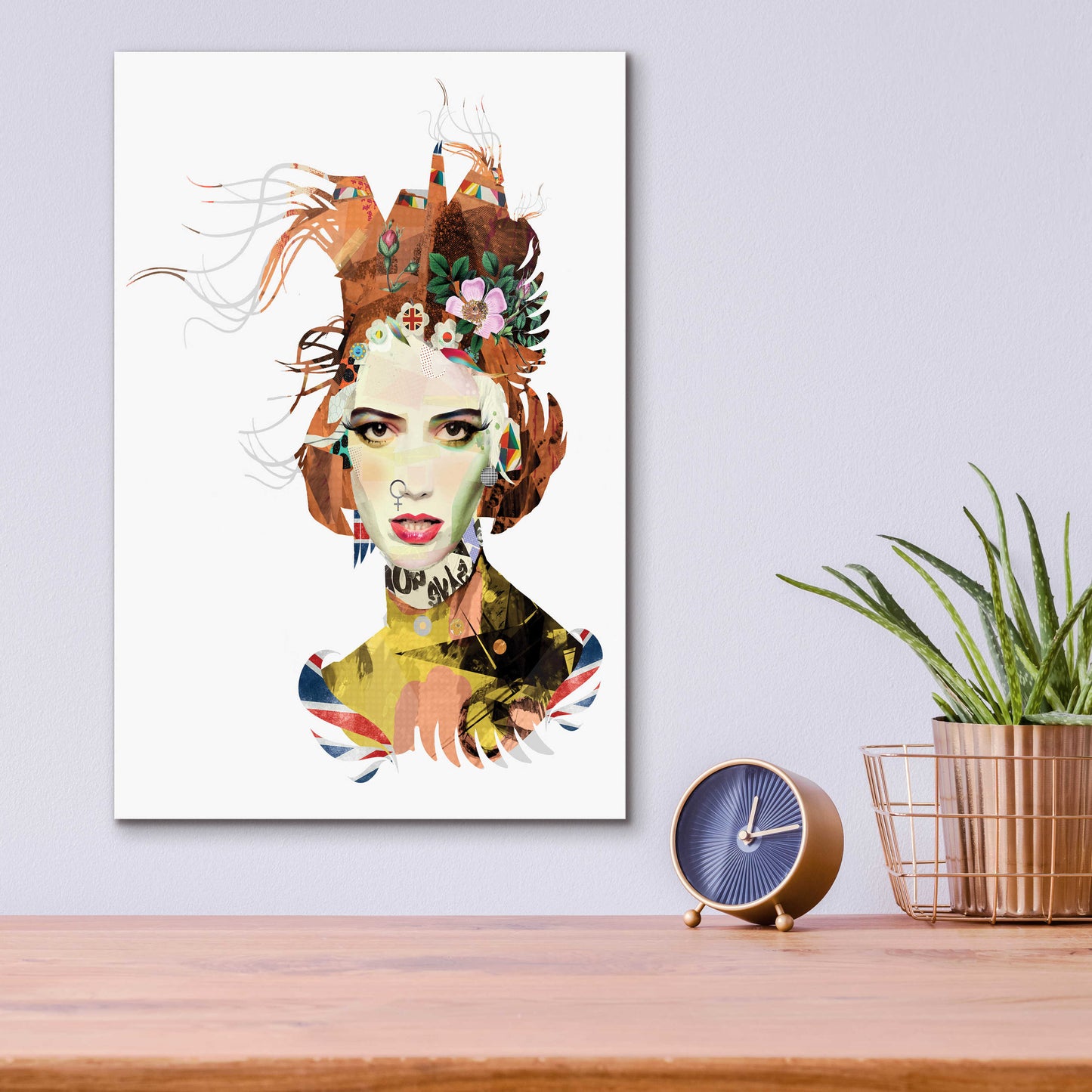 Epic Art 'The Queen' by Giulio Lurissevich, Acrylic Glass Wall Art,12x16