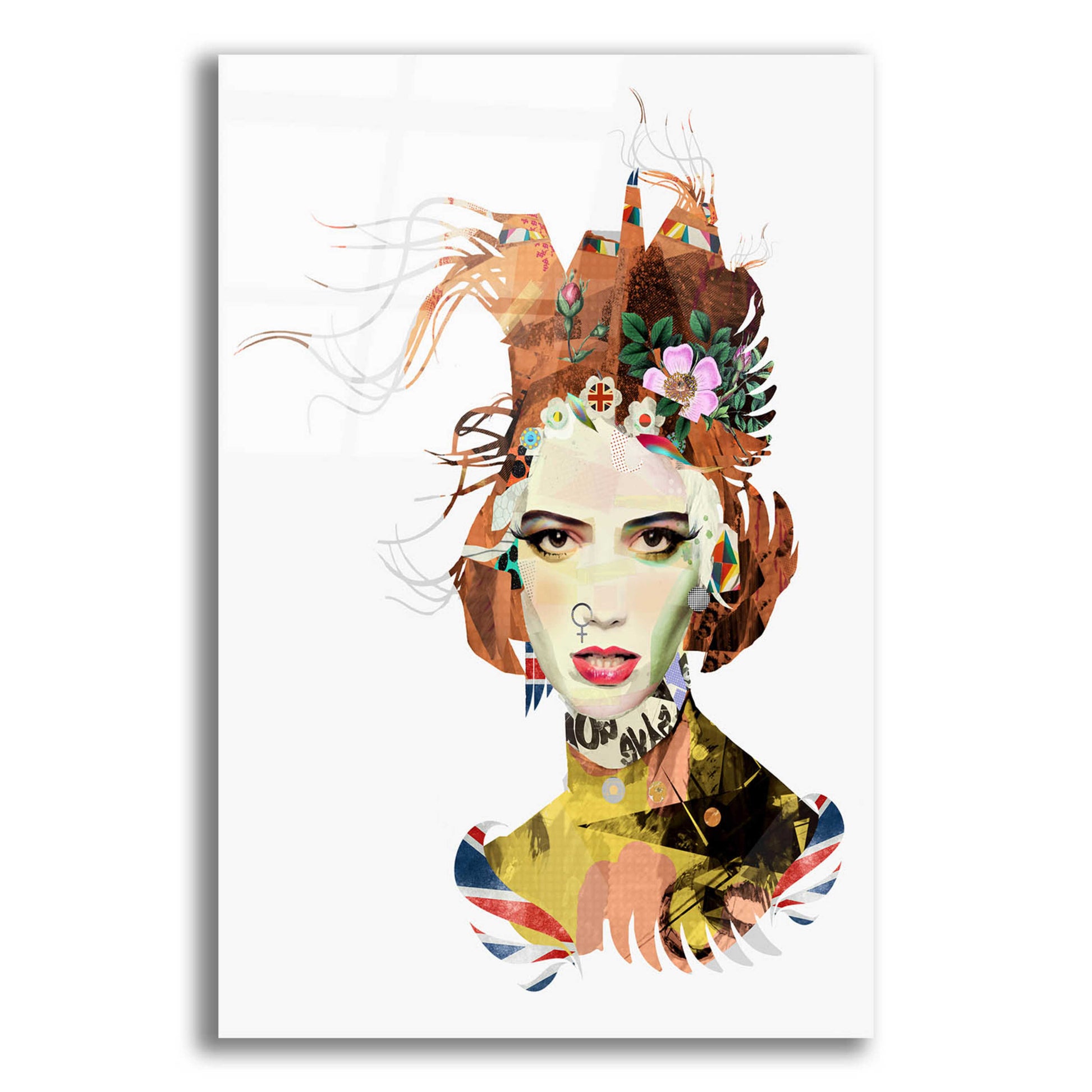 Epic Art 'The Queen' by Giulio Lurissevich, Acrylic Glass Wall Art,12x16