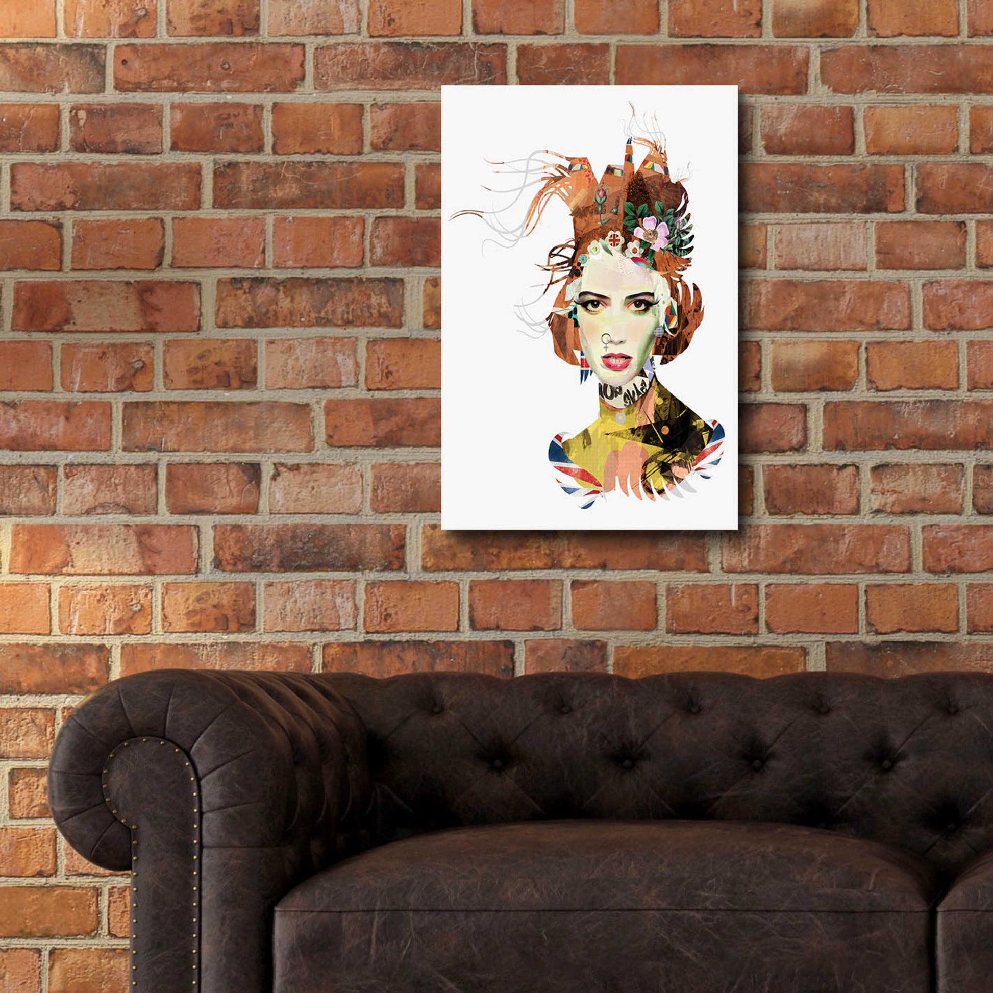 Epic Art 'The Queen' by Giulio Lurissevich, Acrylic Glass Wall Art,16x24