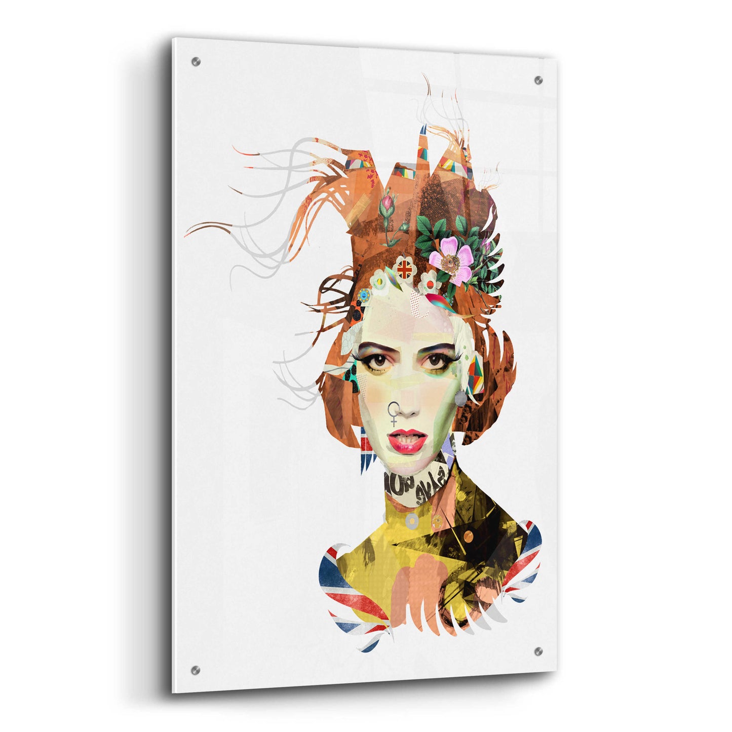 Epic Art 'The Queen' by Giulio Lurissevich, Acrylic Glass Wall Art,24x36