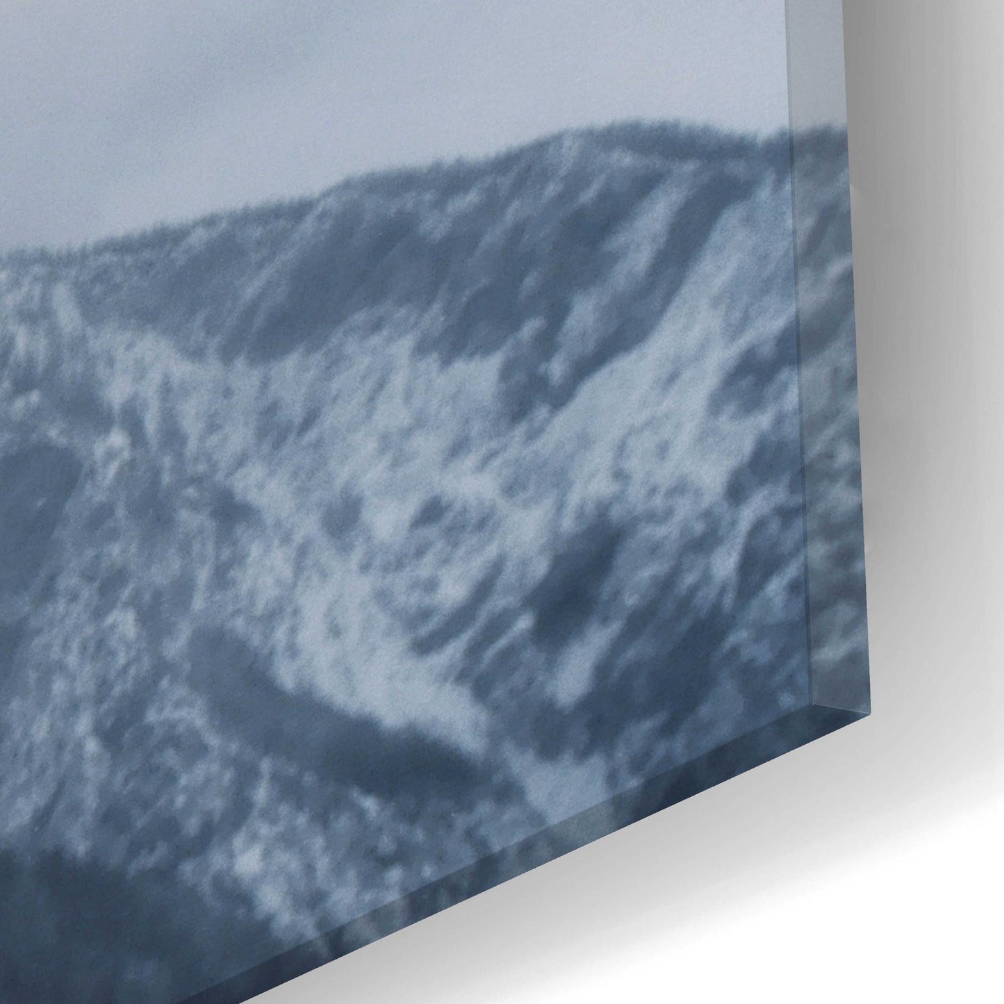 Epic Art 'Alpine Winter Bird' by Epic Portfolio, Acrylic Glass Wall Art,24x12