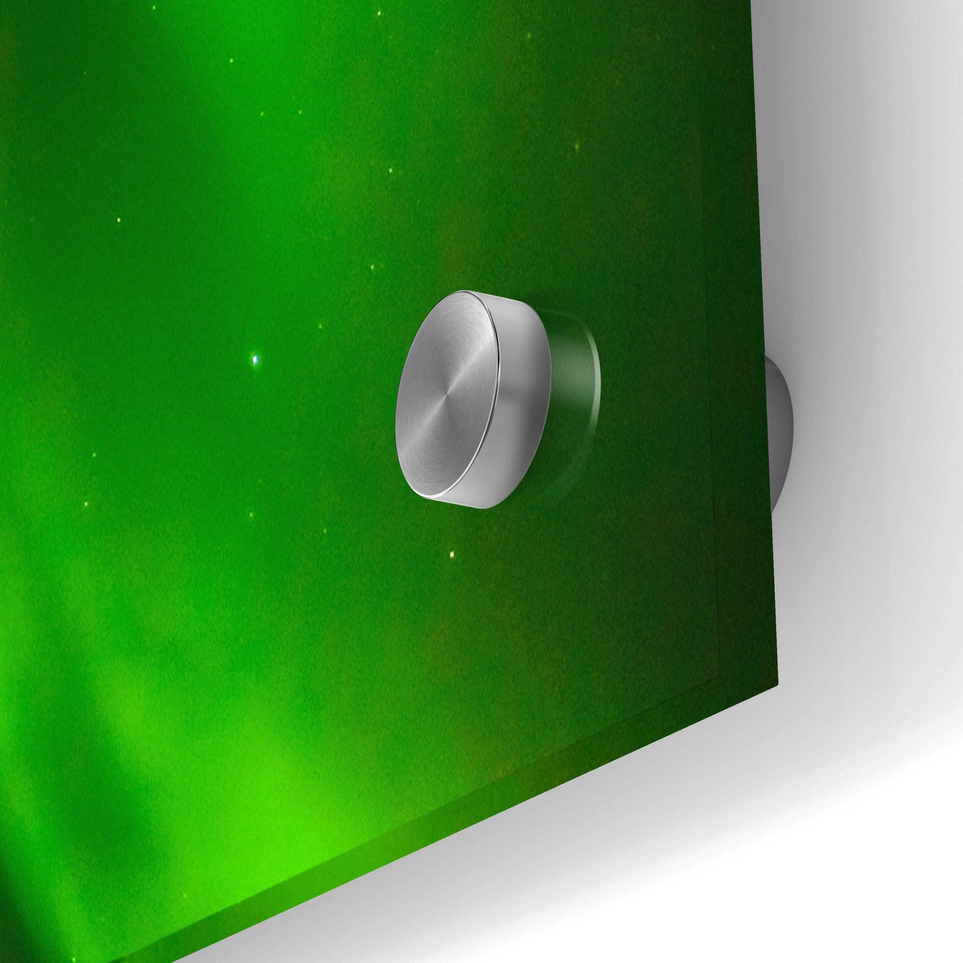 Epic Art 'A Beautiful Green Aurora Borealis' by Epic Portfolio, Acrylic Glass Wall Art,36x24