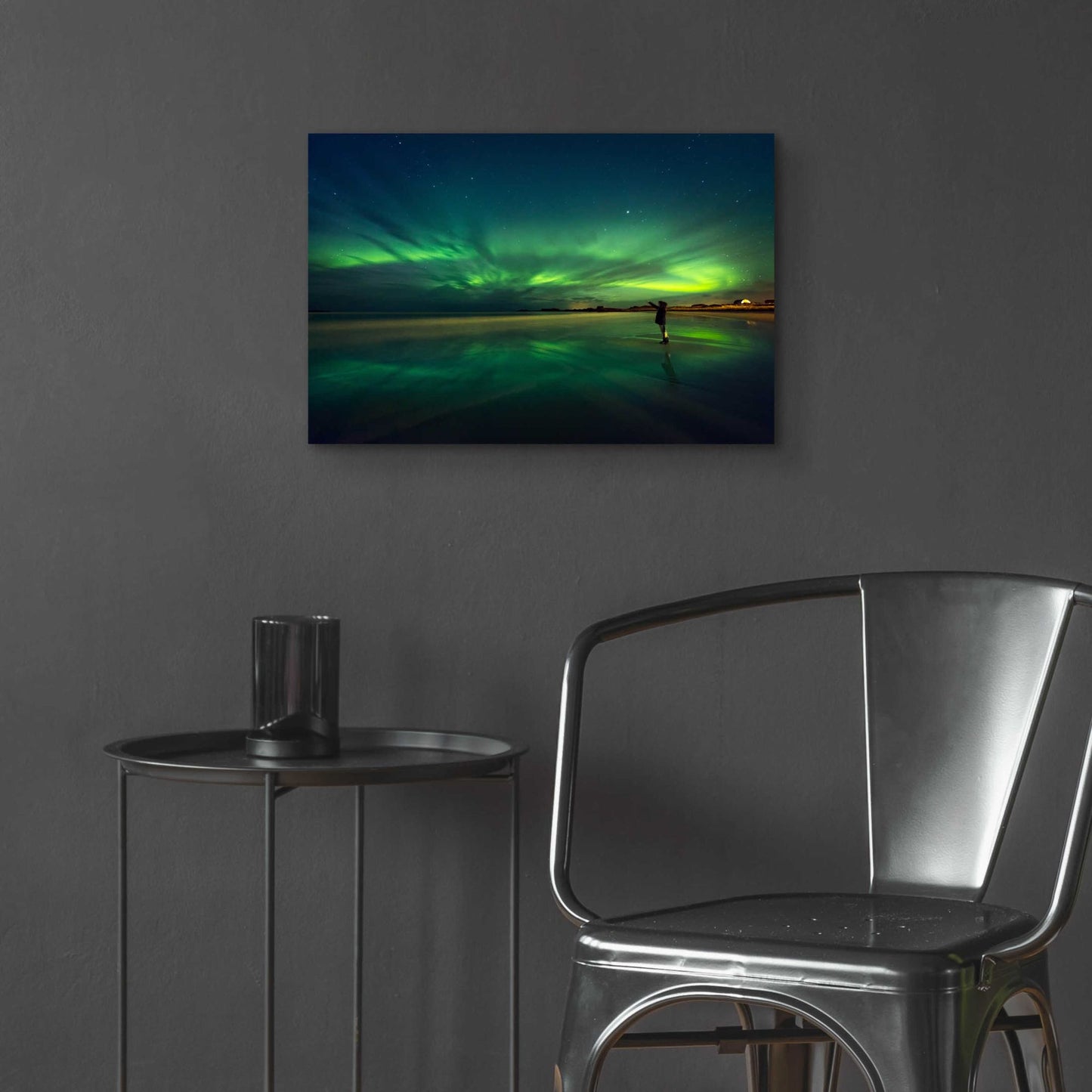 Epic Art 'Amazing View On The Northern Lights' by Epic Portfolio, Acrylic Glass Wall Art,24x16