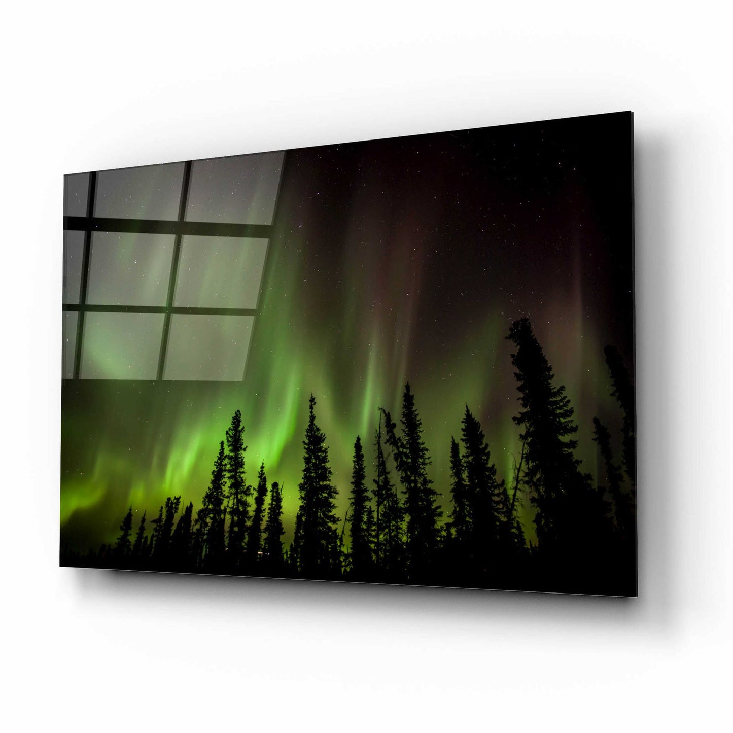 Epic Art 'Northern Lights 2' by Epic Portfolio, Acrylic Glass Wall Art,16x12