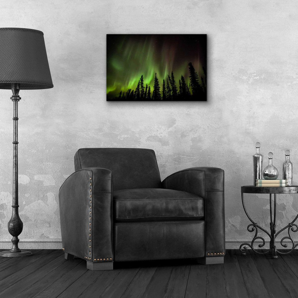 Epic Art 'Northern Lights 2' by Epic Portfolio, Acrylic Glass Wall Art,24x16