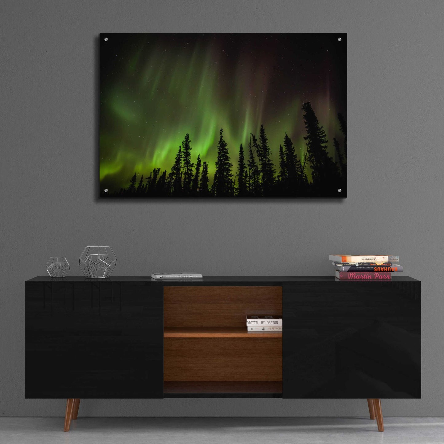 Epic Art 'Northern Lights 2' by Epic Portfolio, Acrylic Glass Wall Art,36x24