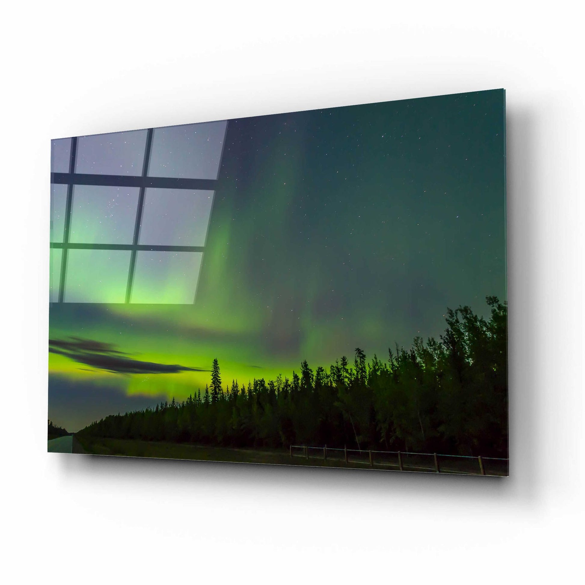 Epic Art 'Northern Lights 3' by Epic Portfolio, Acrylic Glass Wall Art,16x12