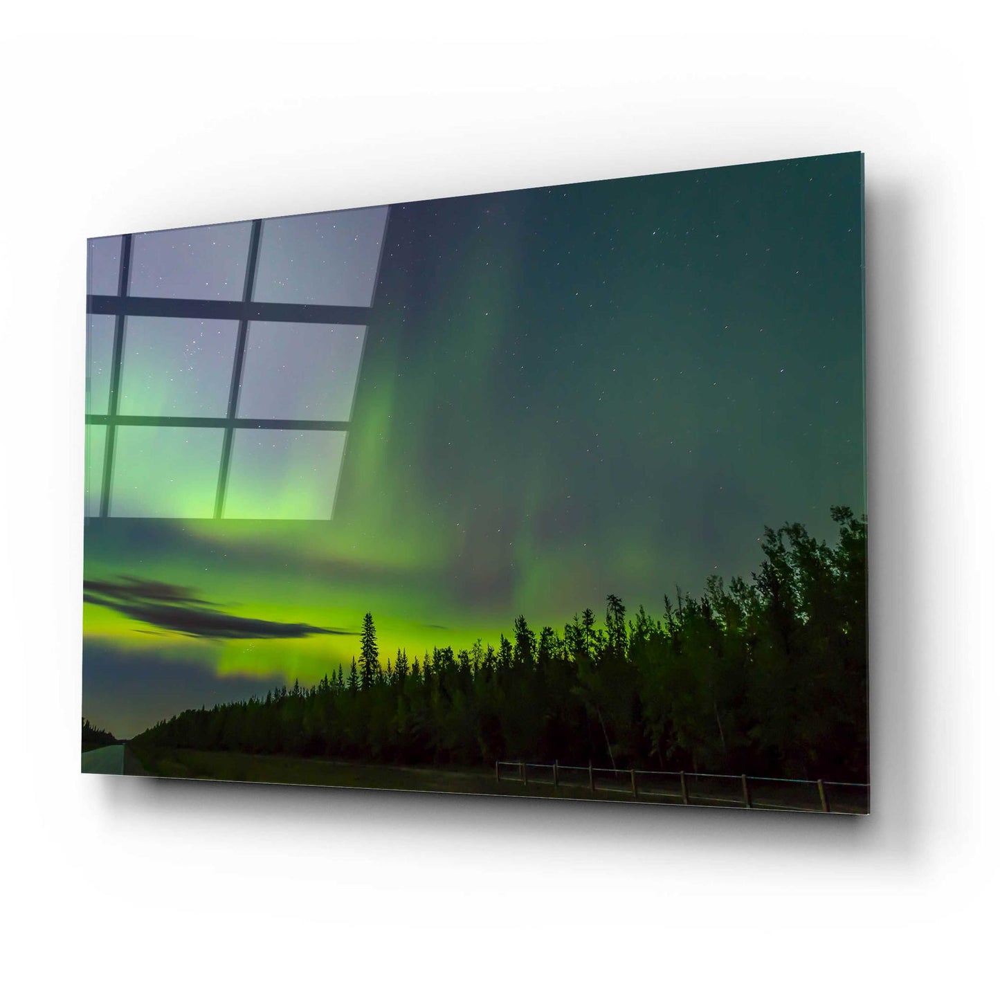 Epic Art 'Northern Lights 3' by Epic Portfolio, Acrylic Glass Wall Art,24x16