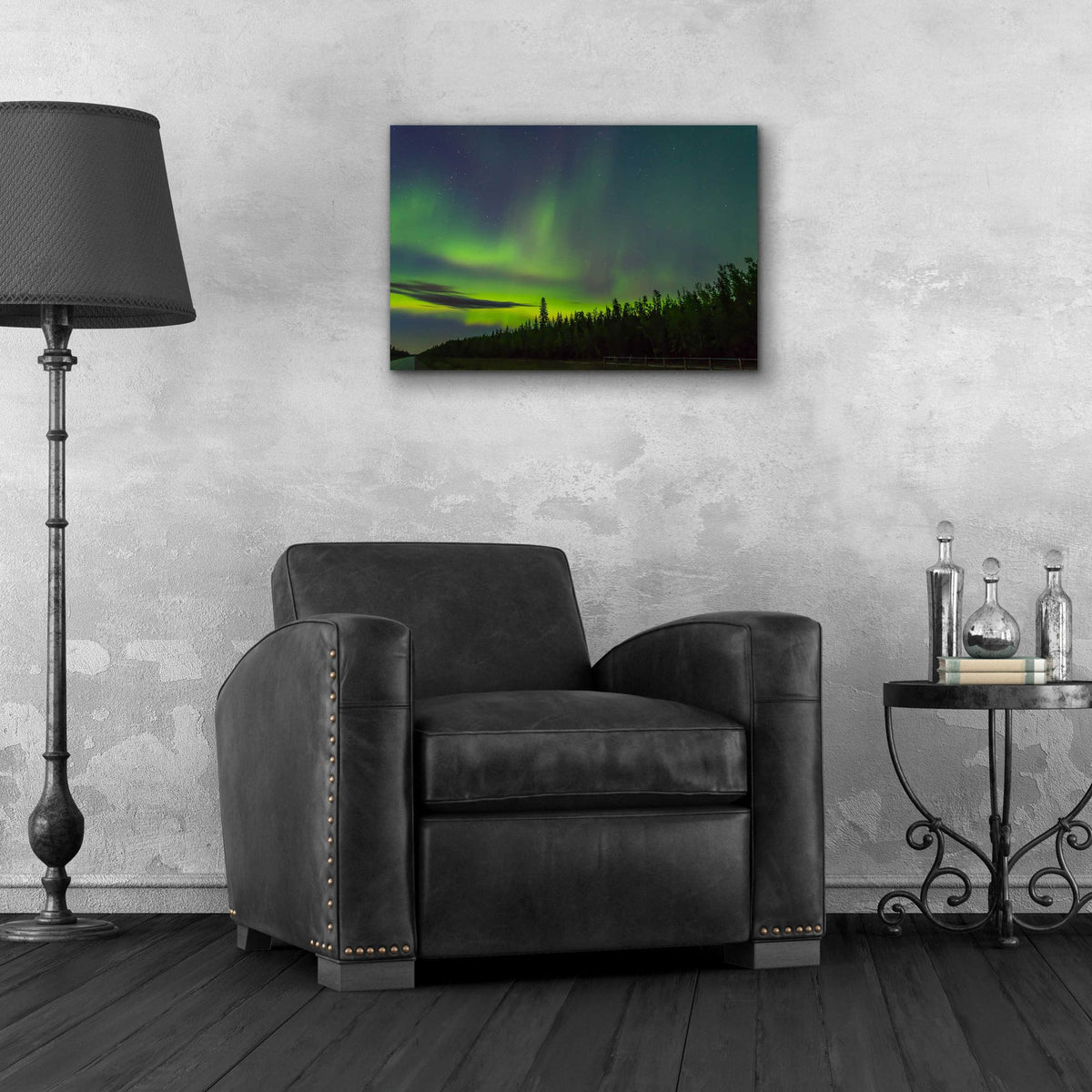 Epic Art 'Northern Lights 3' by Epic Portfolio, Acrylic Glass Wall Art,24x16