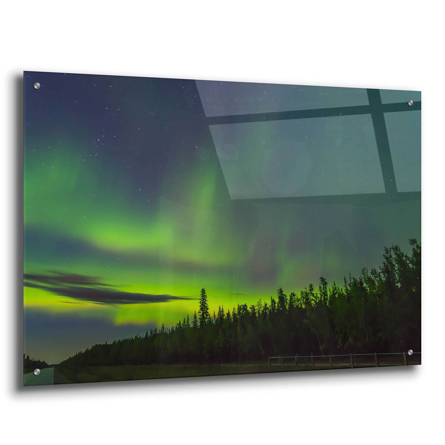 Epic Art 'Northern Lights 3' by Epic Portfolio, Acrylic Glass Wall Art,36x24