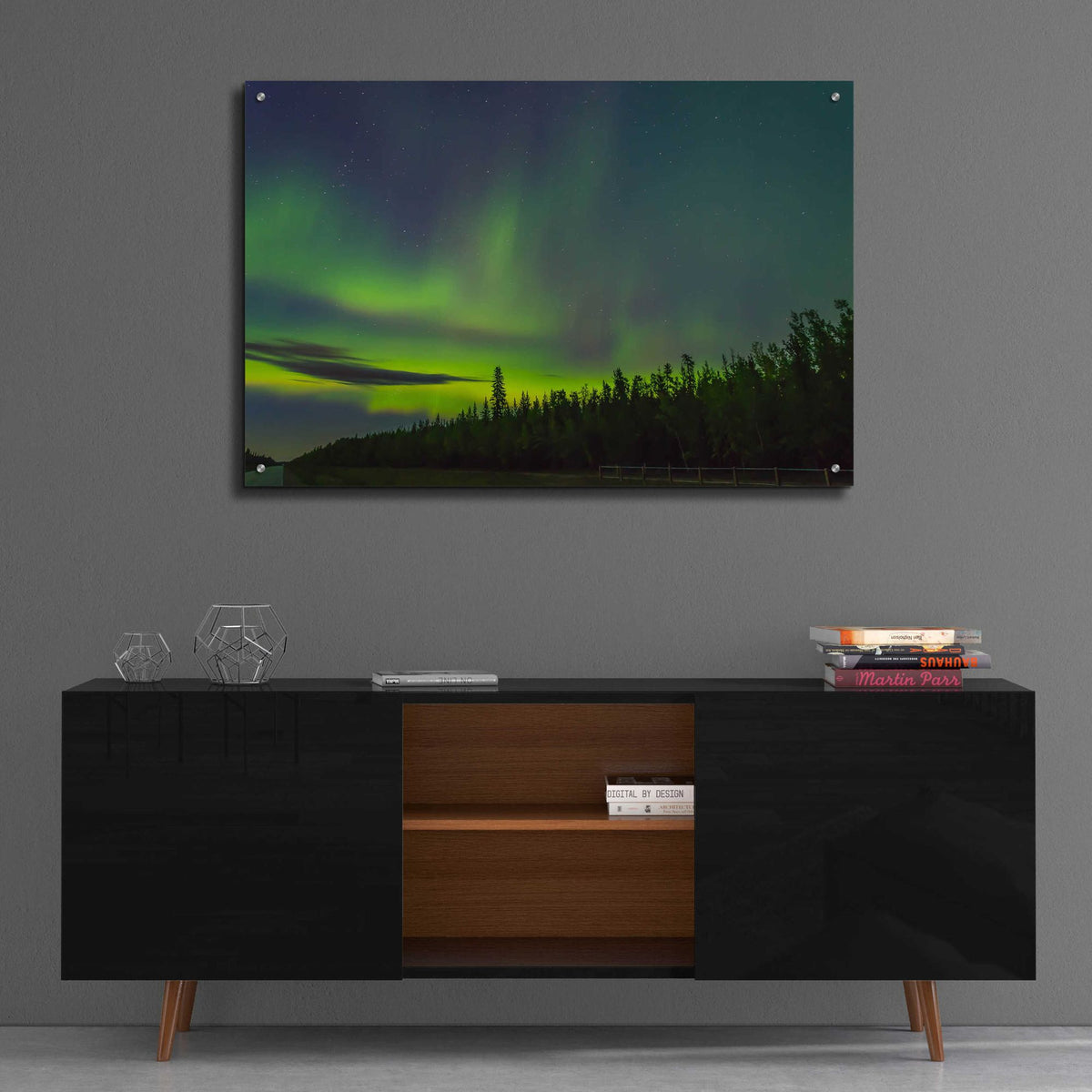 Epic Art 'Northern Lights 3' by Epic Portfolio, Acrylic Glass Wall Art,36x24