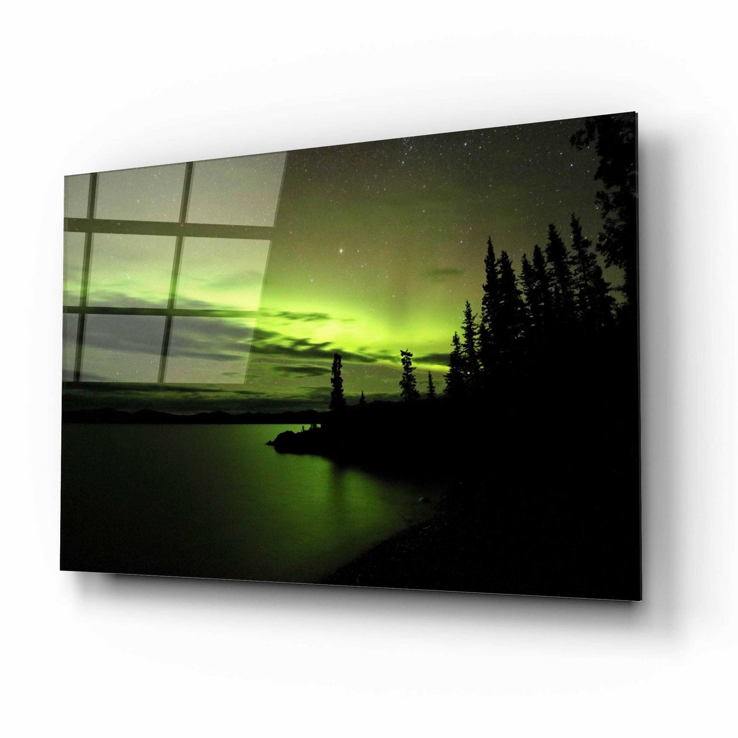 Epic Art 'Northern Lights 4' by Epic Portfolio, Acrylic Glass Wall Art,16x12