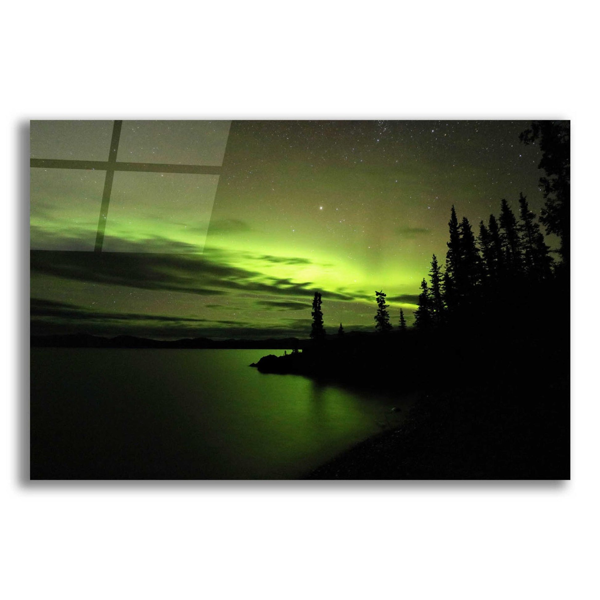 Epic Art 'Northern Lights 4' by Epic Portfolio, Acrylic Glass Wall Art,16x12